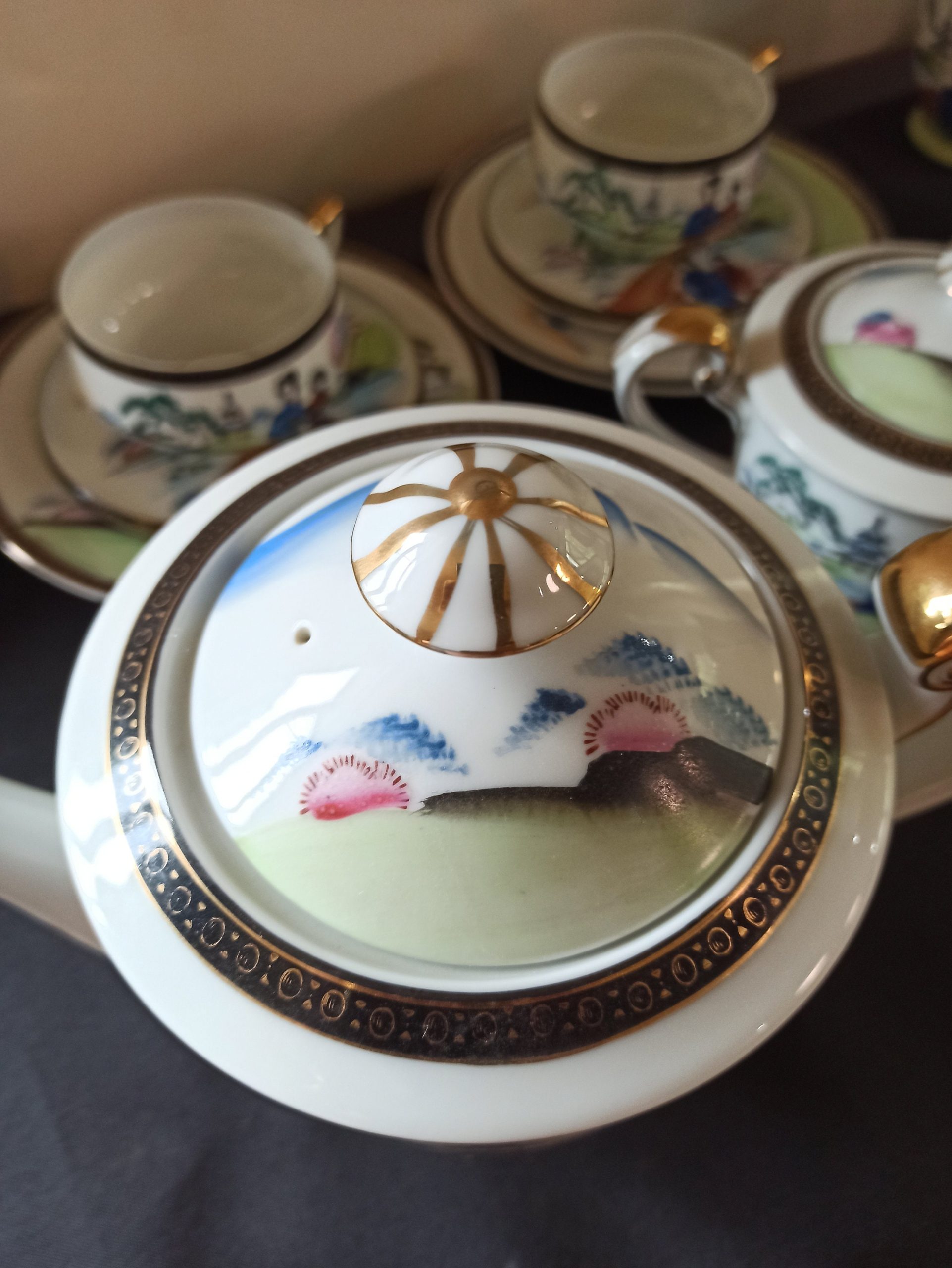Vintage Japanese Tea Set. 21 Piece. - Image 6