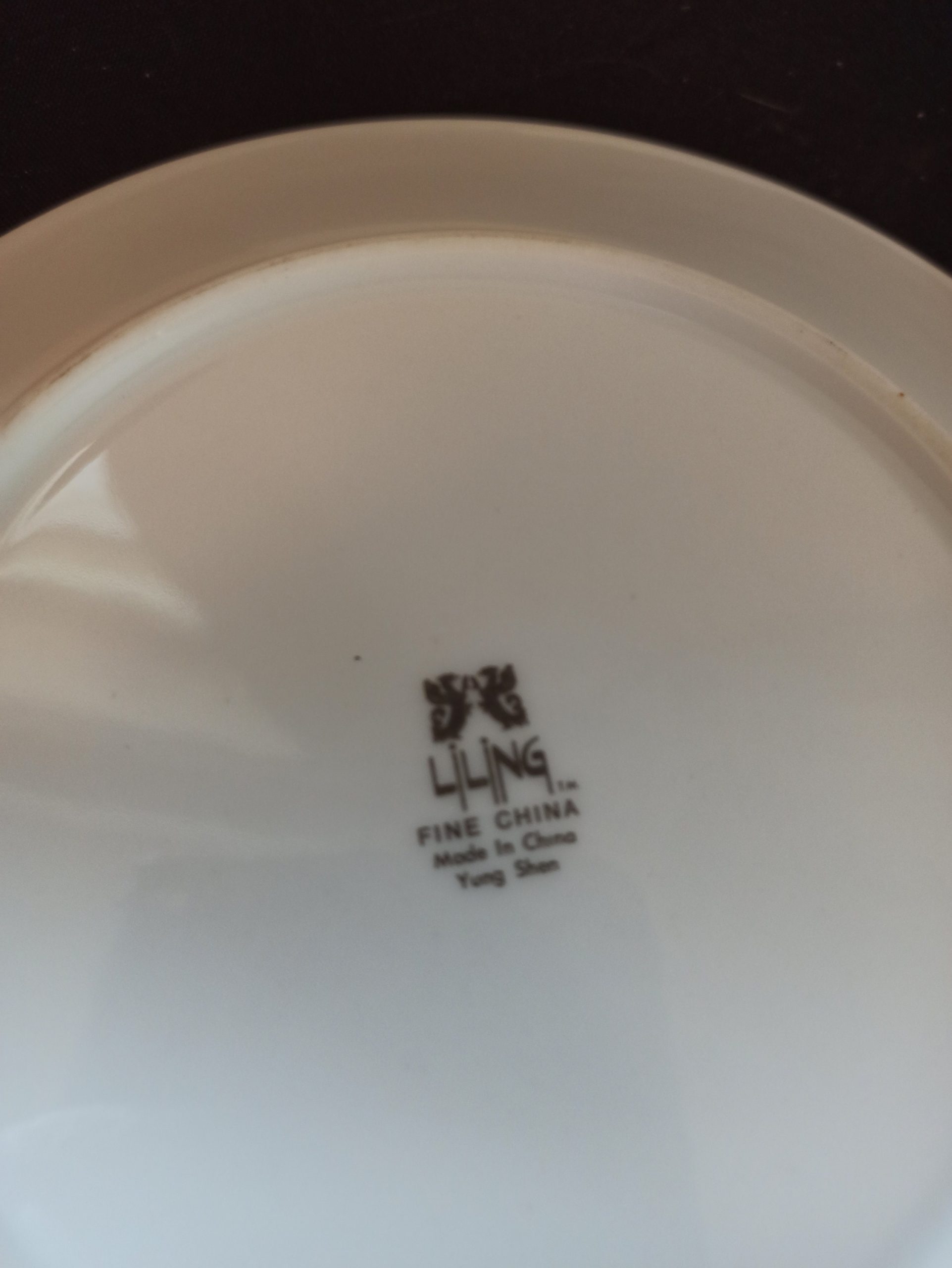 Vintage Liling 6 China Dinner Plates. Very Good Condition. - Image 5