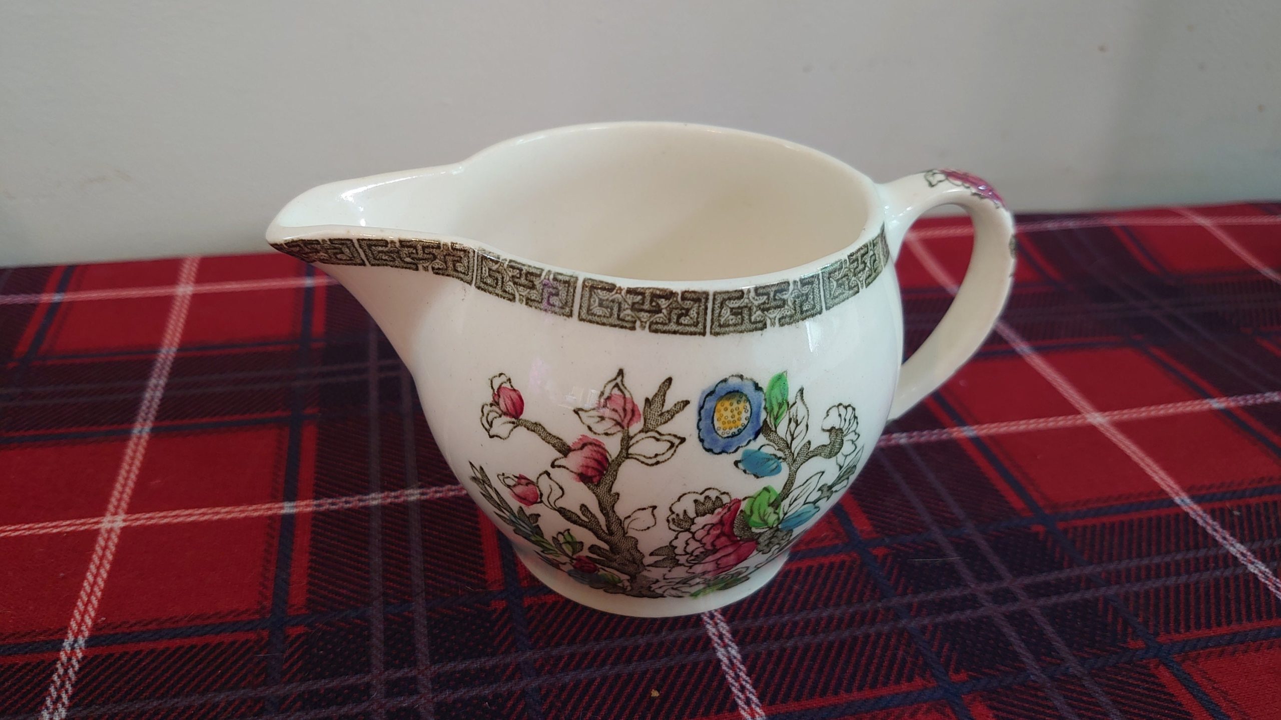 Vintage Johnson Brothers Indian Tree Milk Jug - Very Good Condition - Ironstone - Image 3