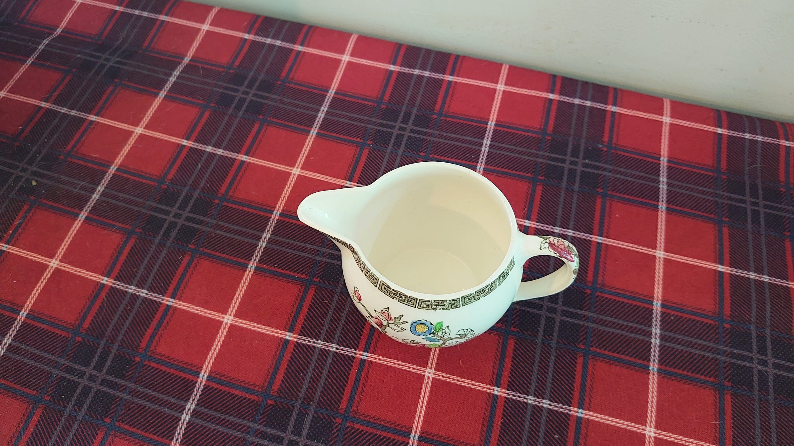 Vintage Johnson Brothers Indian Tree Milk Jug - Very Good Condition - Ironstone - Image 7