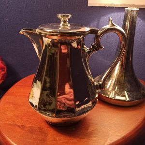 Art Deco Silver Plated Teapot.