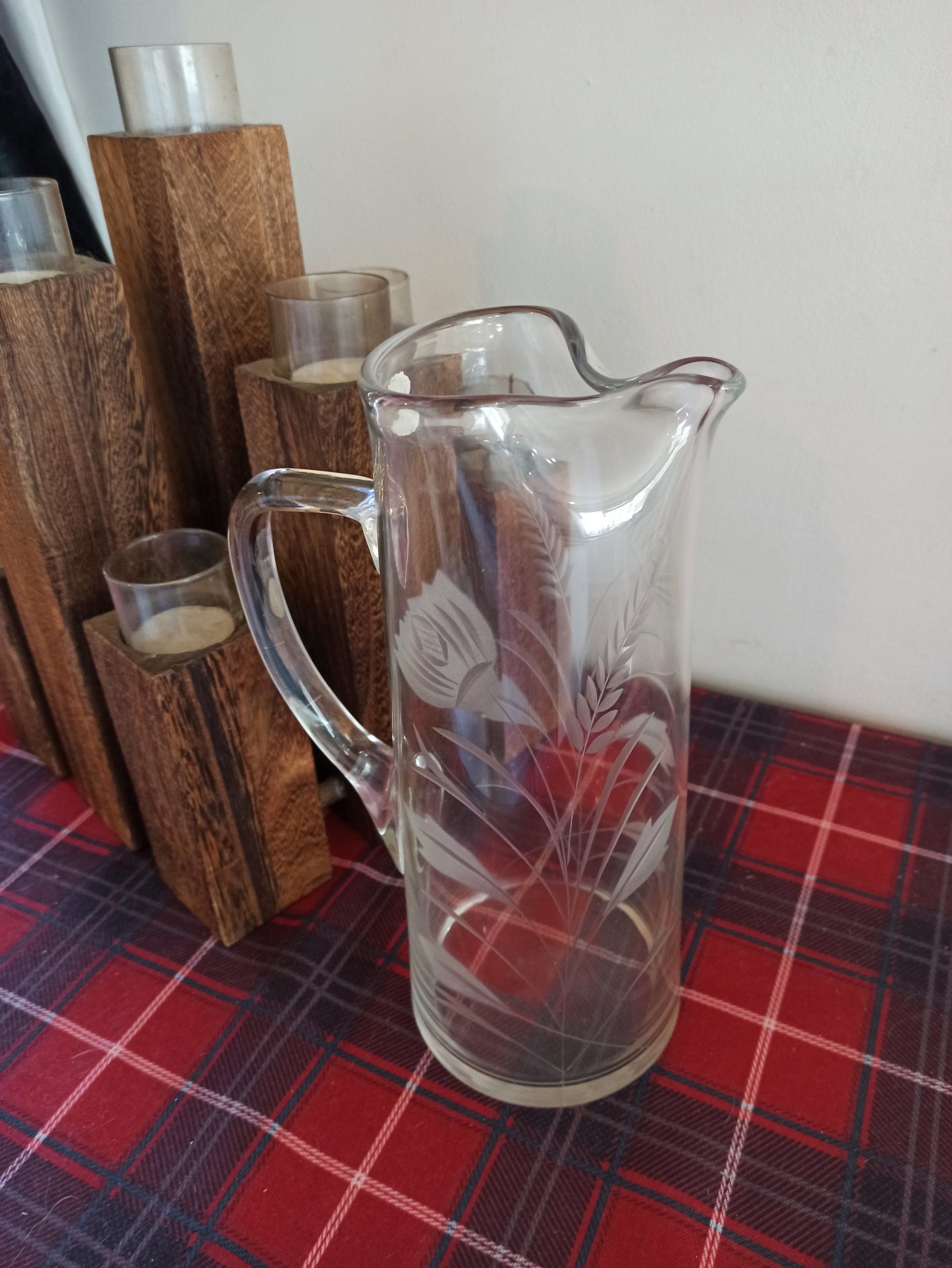 Very Tall Water Jug / Lemonade Jug / Pitcher. Excellent Condition.