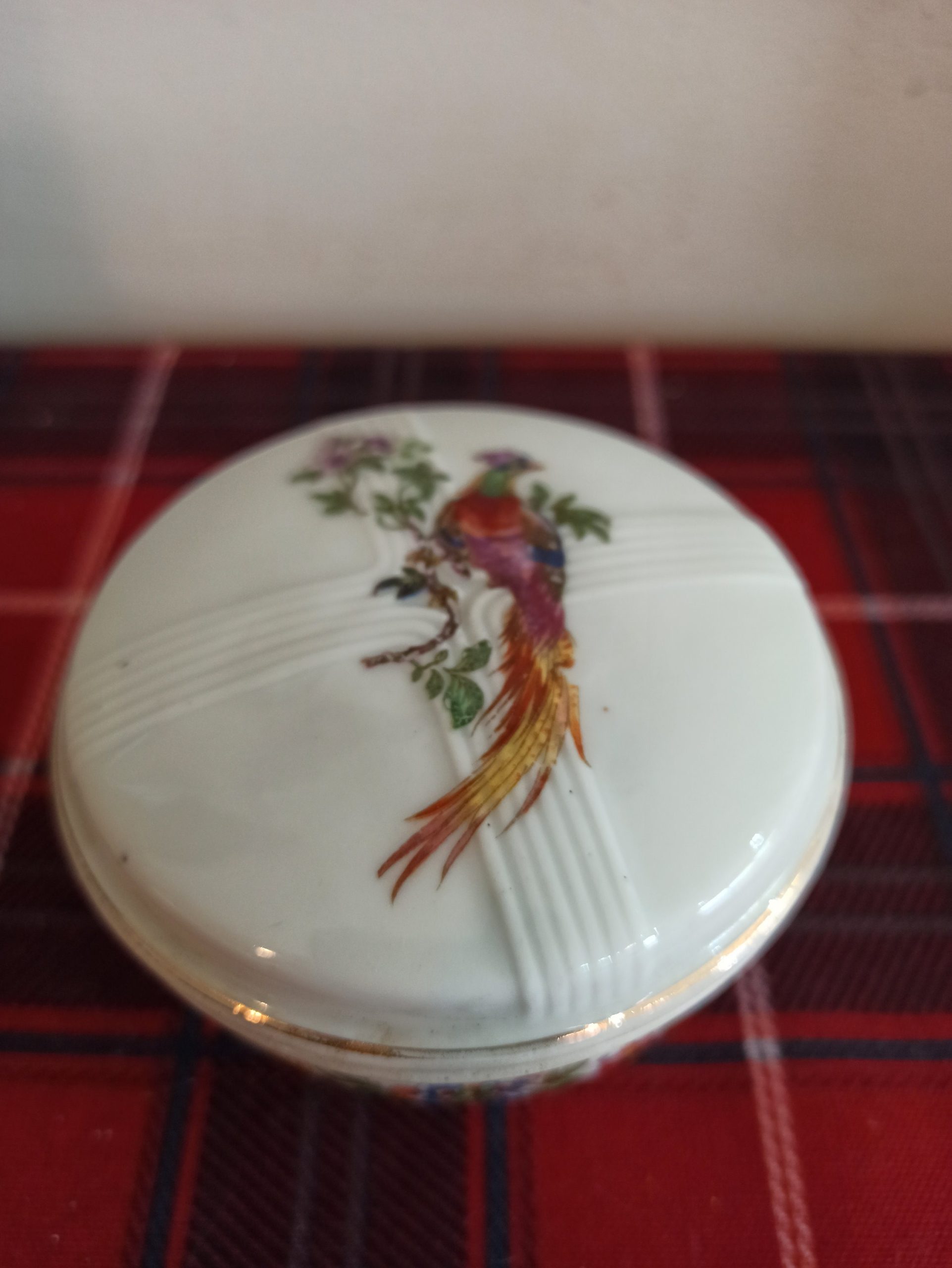 Czechoslovakian Lidded Powder Jar / Trinket Jar. - Image 3