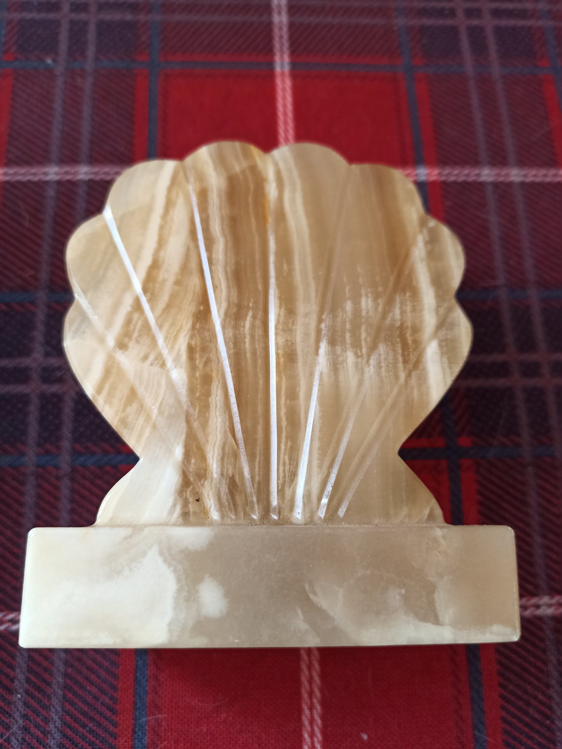 Vintage Ornamental Marble Vase And Ornamental Marble Letter Rack. - Image 7