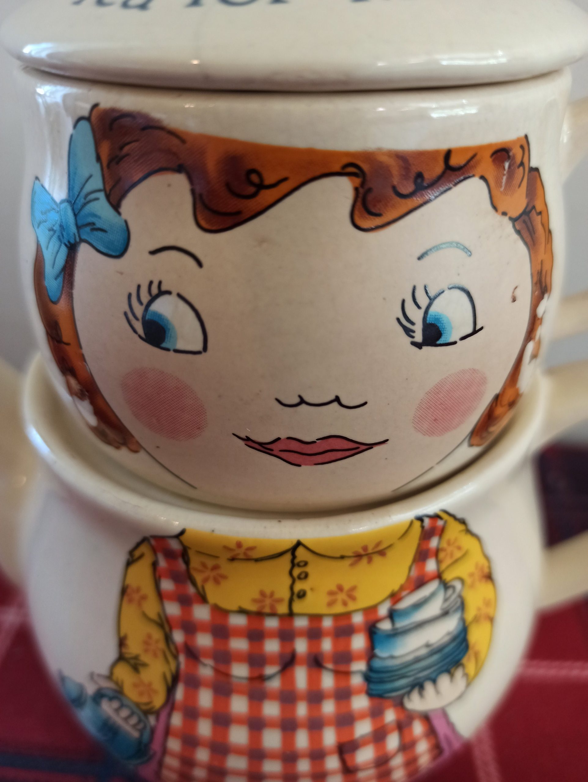 Vintage Novelty Teapot, 'Tea For Mother'. - Image 3