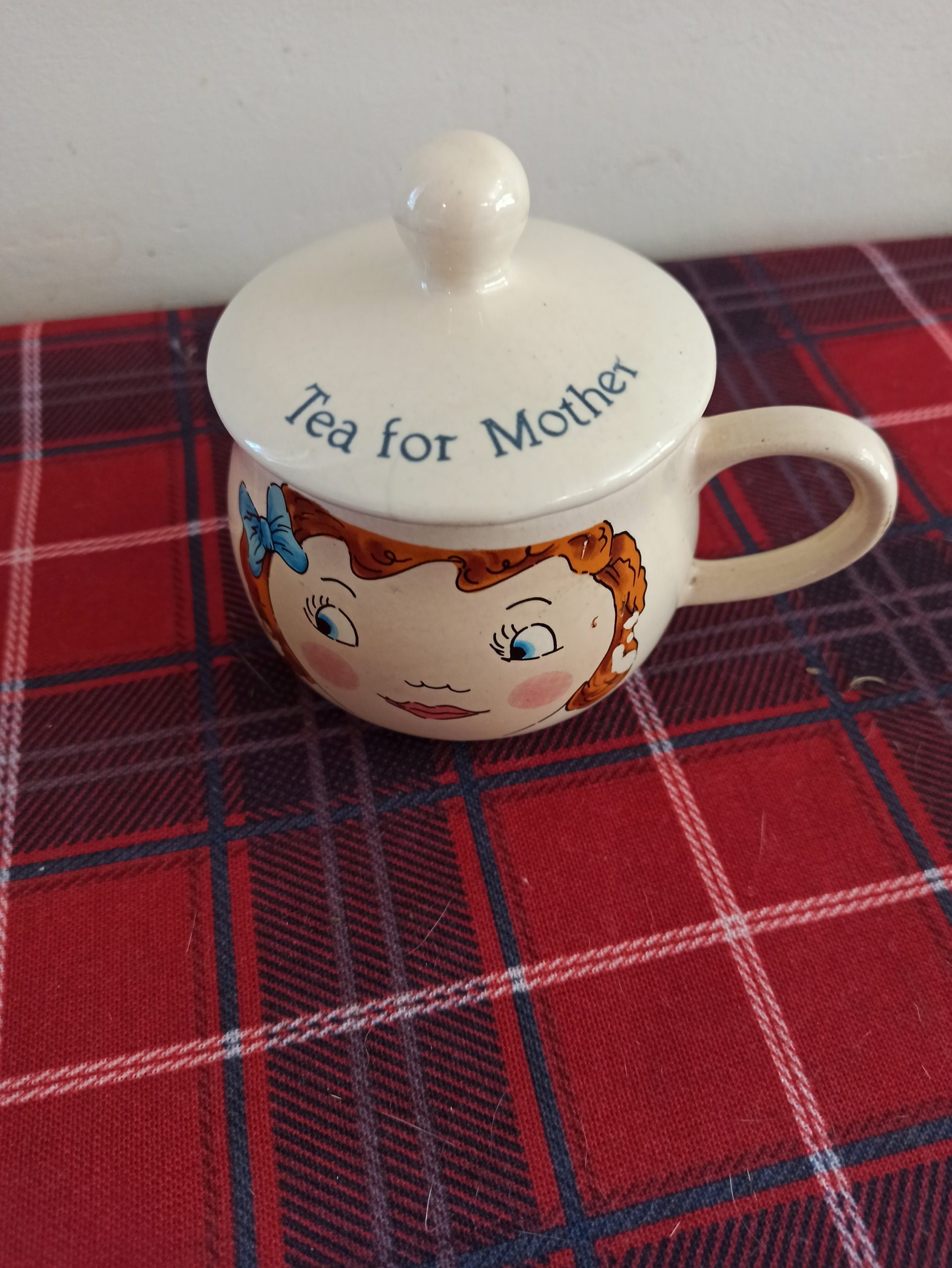 Vintage Novelty Teapot, 'Tea For Mother'. - Image 8