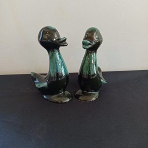 Pair of Blue Mountain Ducks. Made In Canada. Excellent Condition.