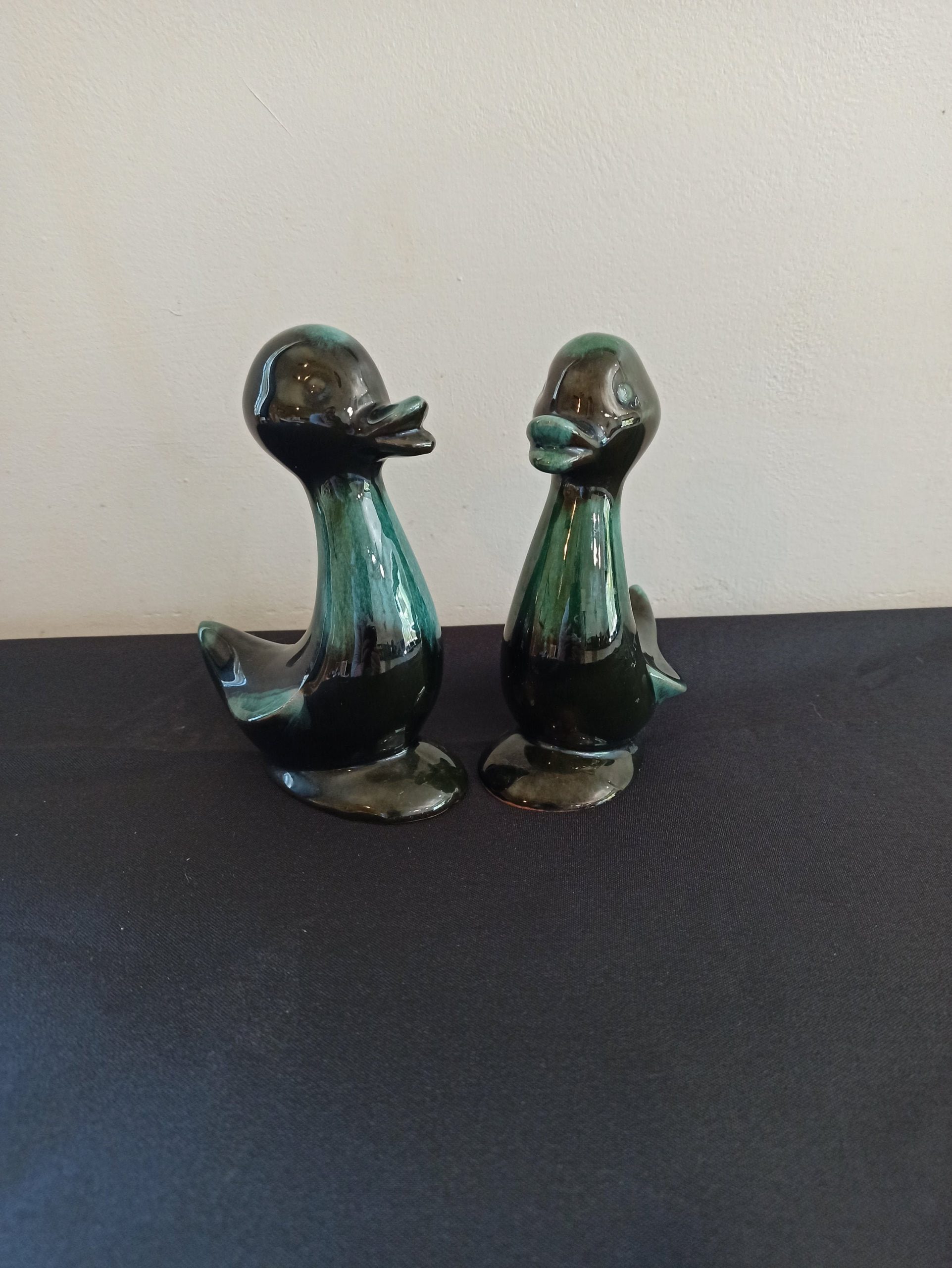 Pair of Blue Mountain Ducks. Made In Canada. Excellent Condition.