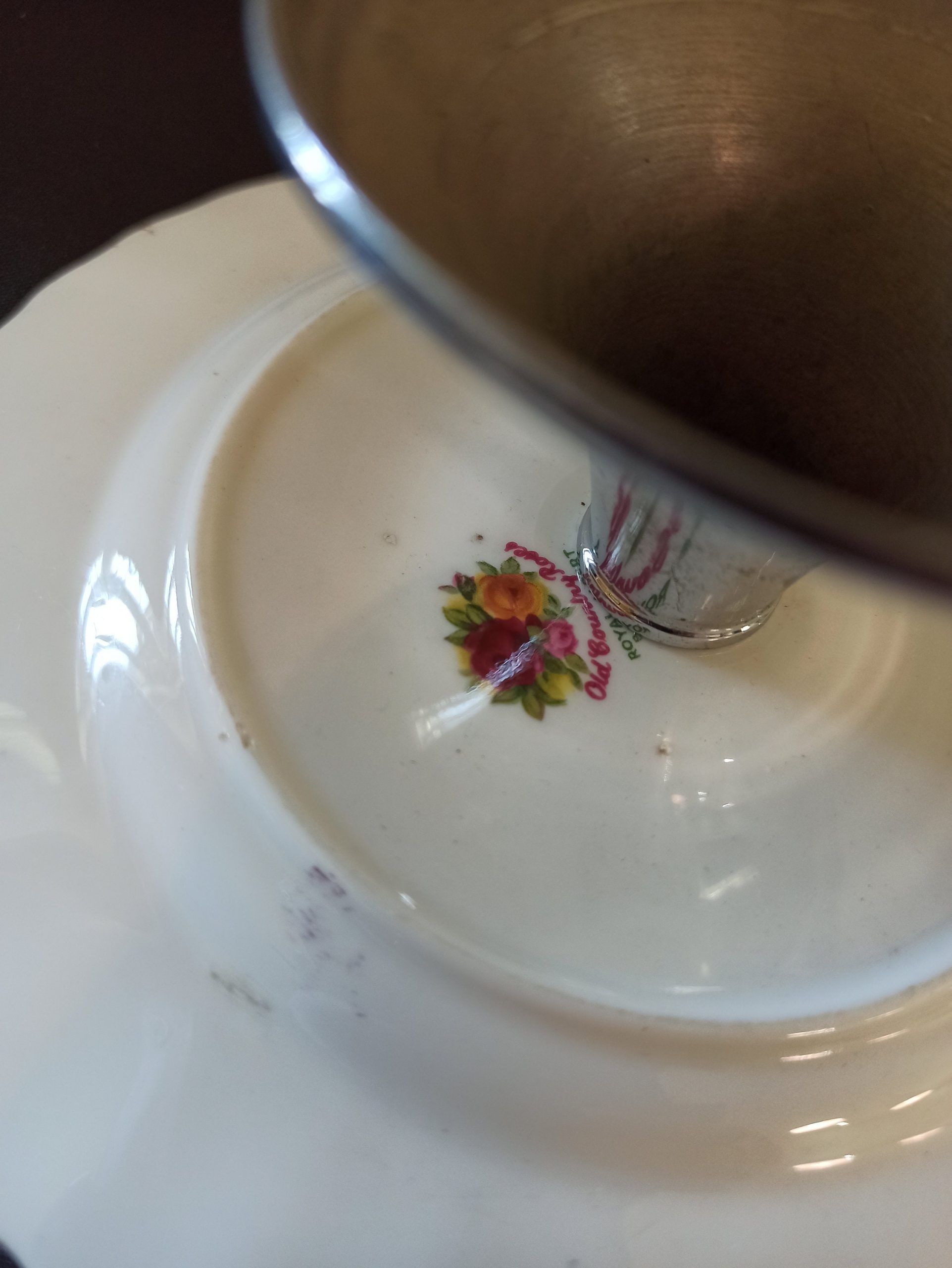 Old Country Roses Royal Albert Pedestal Cake Stand. Good Condition. - Image 7