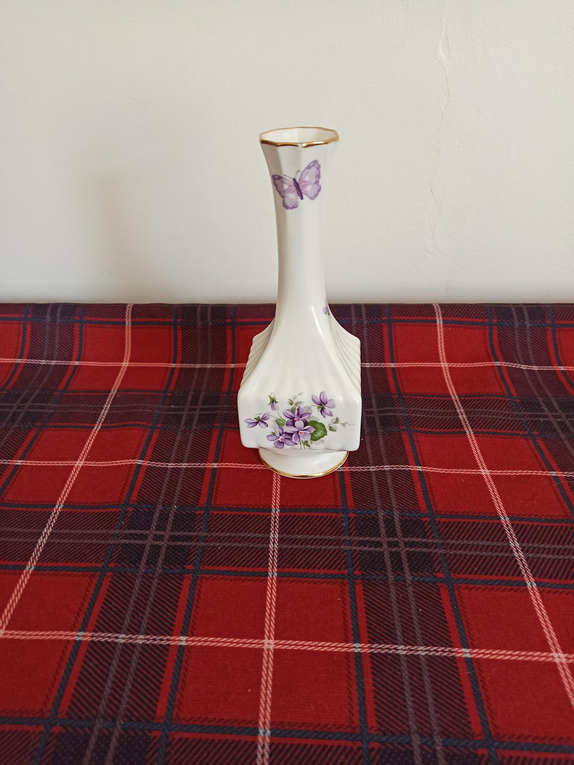 Aynsley Floral Posy Vase. Vintage Very Good Condition. - Image 5