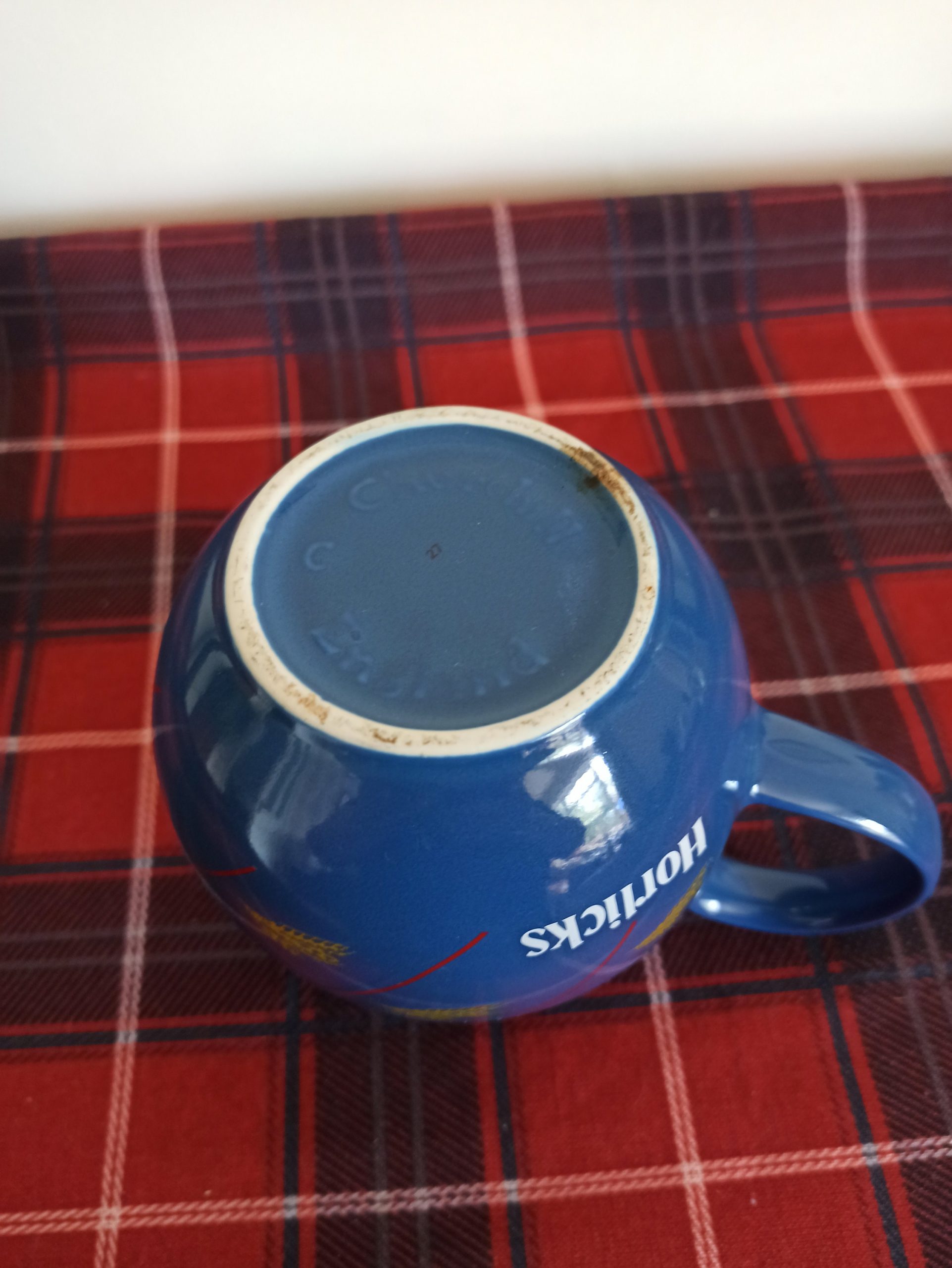 Retro Blue Horlicks Milk Jug Made By Churchill, England. Very Good Condition. 1970s. - Image 6