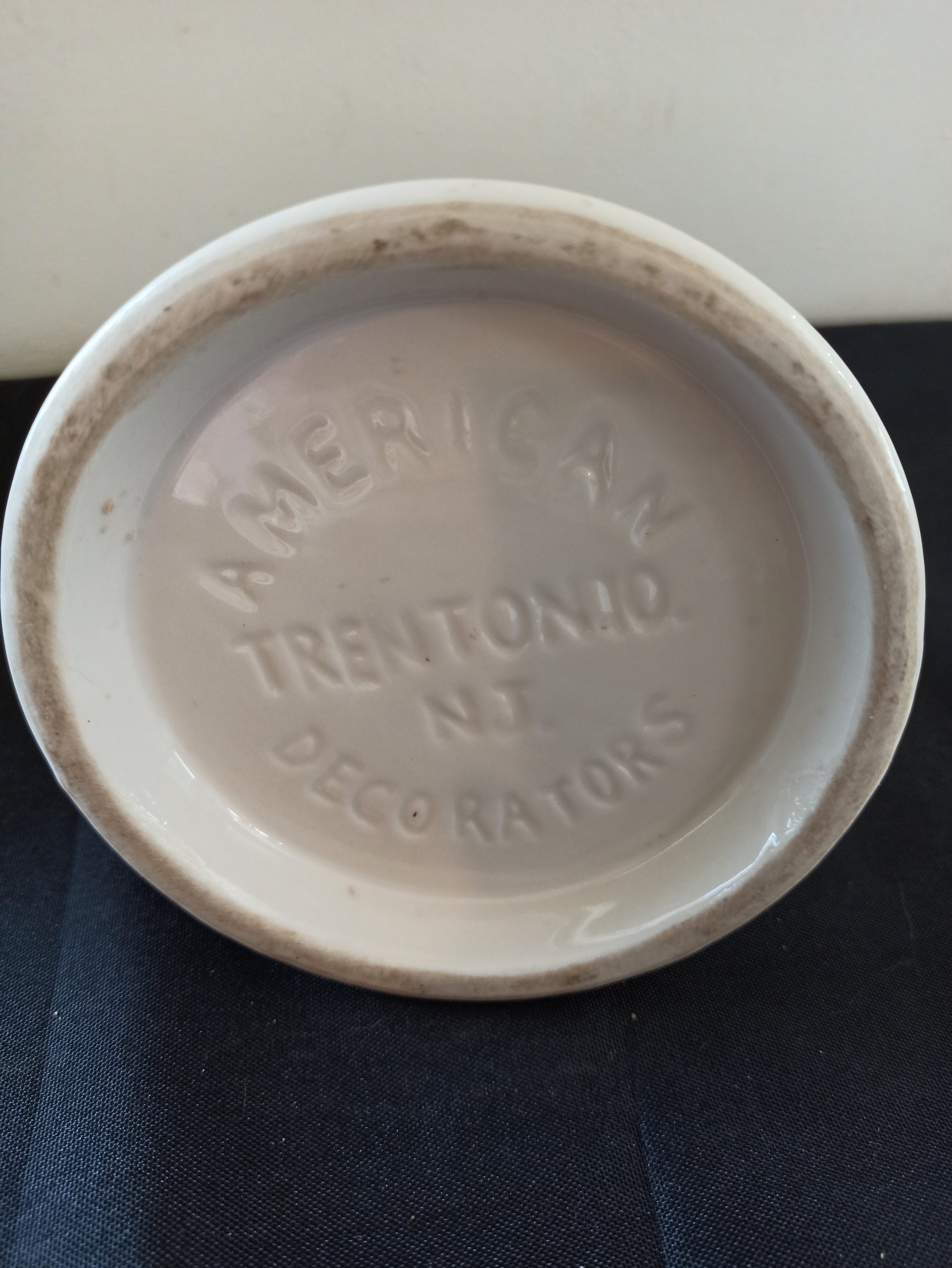 Vintage Ceramic Tankard. American Plattsburgh. Nude Lady Handle. Very Good Condition. - Image 5