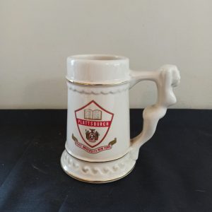 Vintage Ceramic Tankard. American Plattsburgh. Nude Lady Handle. Very Good Condition.