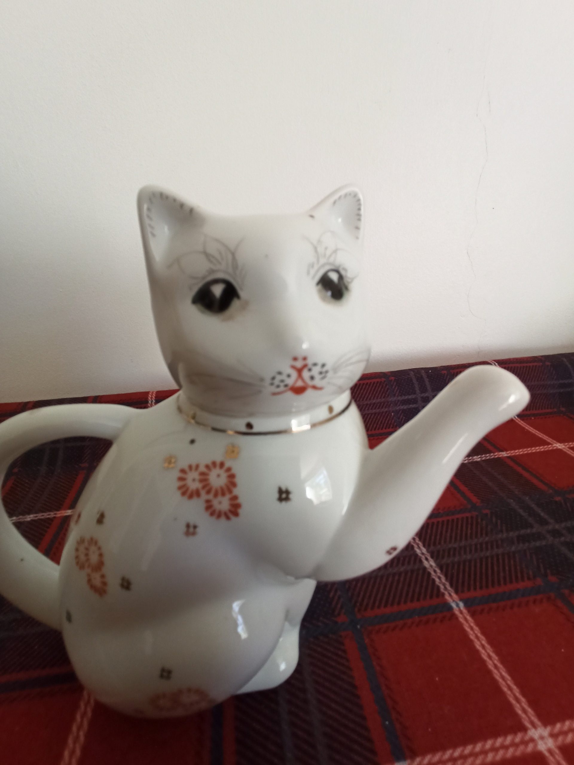 Vintage Chinese Lucky Cat Novelty Teapot. Very Good Condition. - Image 10