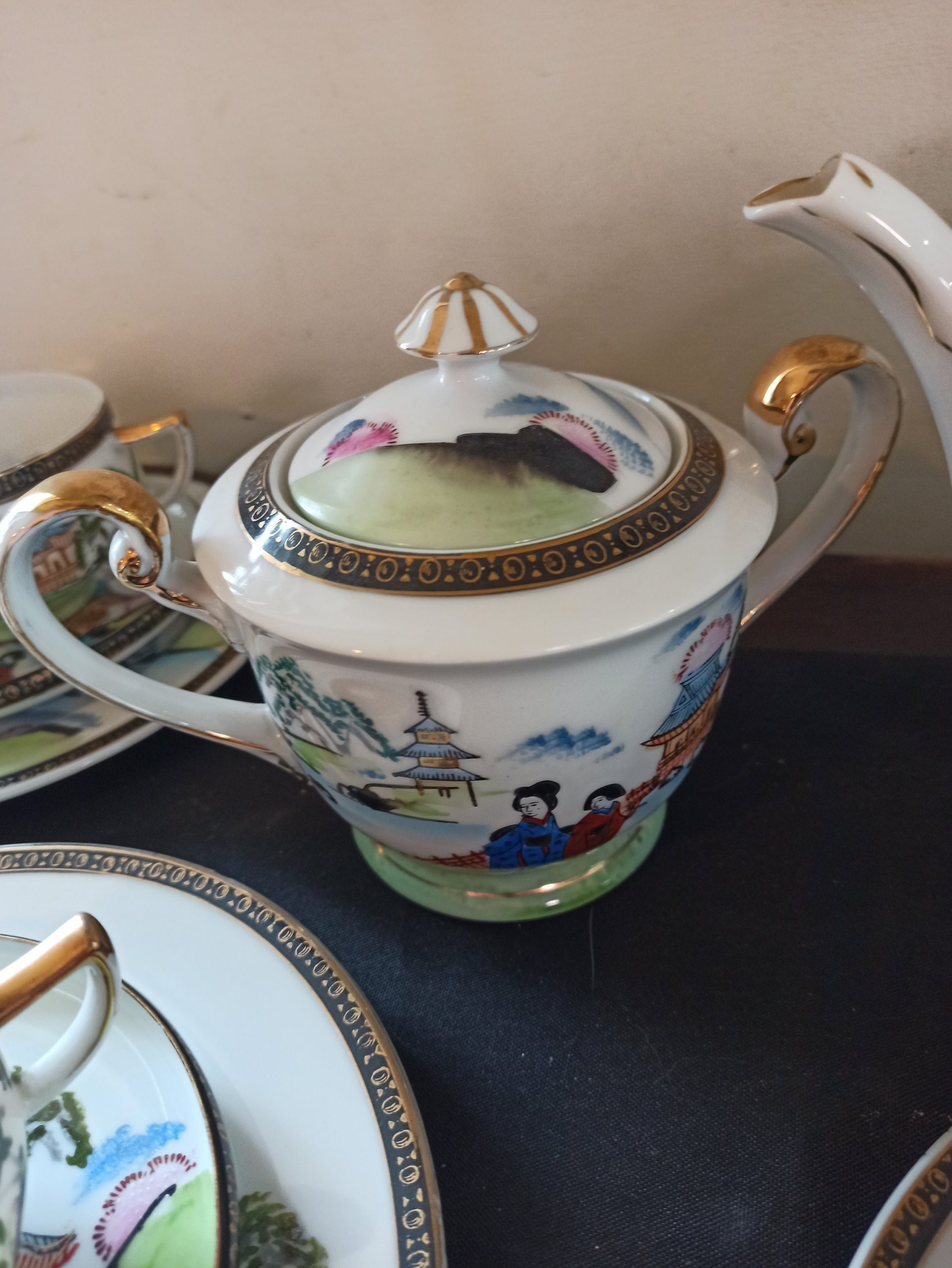 Vintage Japanese Tea Set. 21 Piece. - Image 3