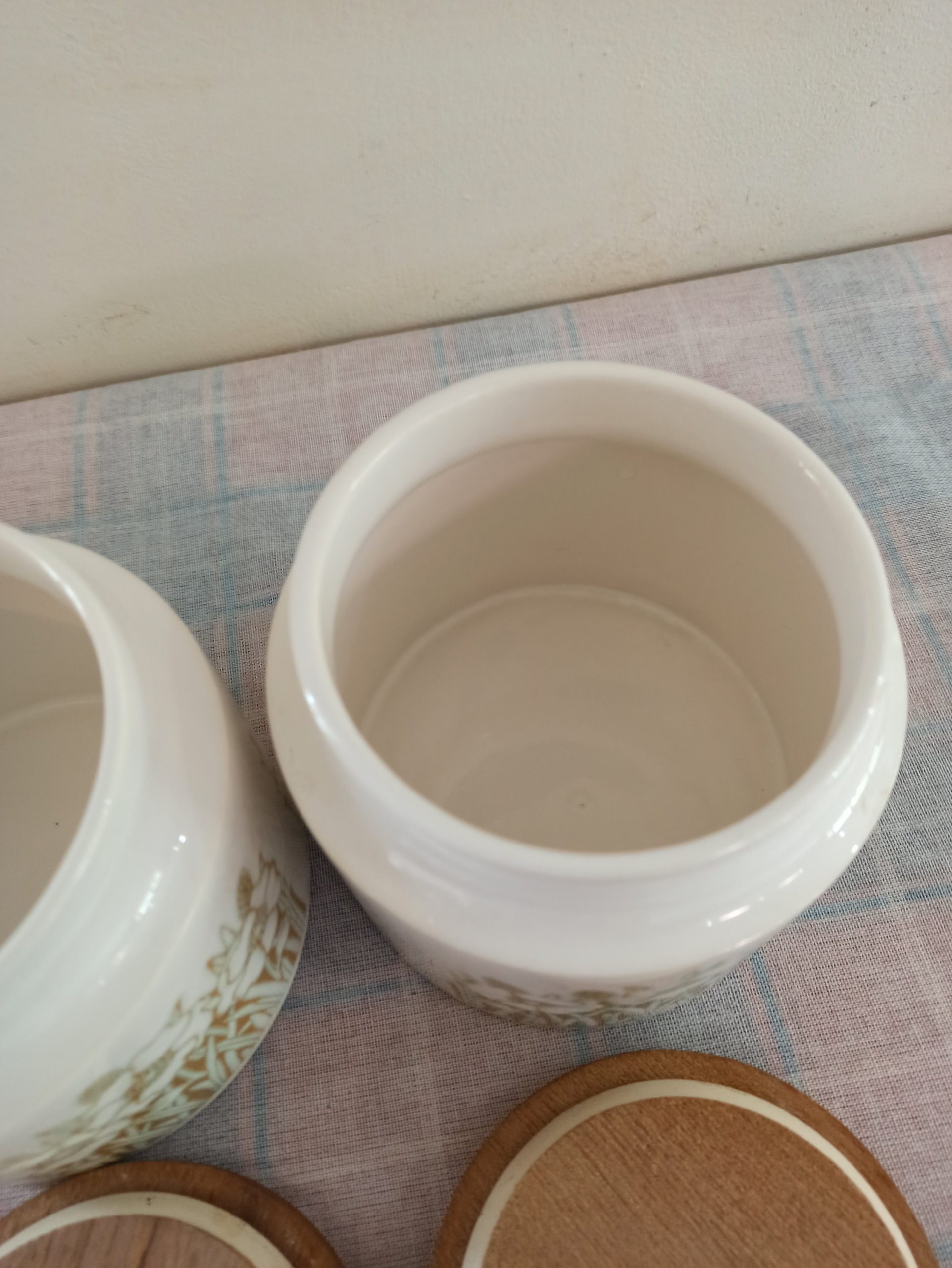 Vintage Hornsea Fleur Storage Jars with Sealed Lids. Good Condition. - Image 8