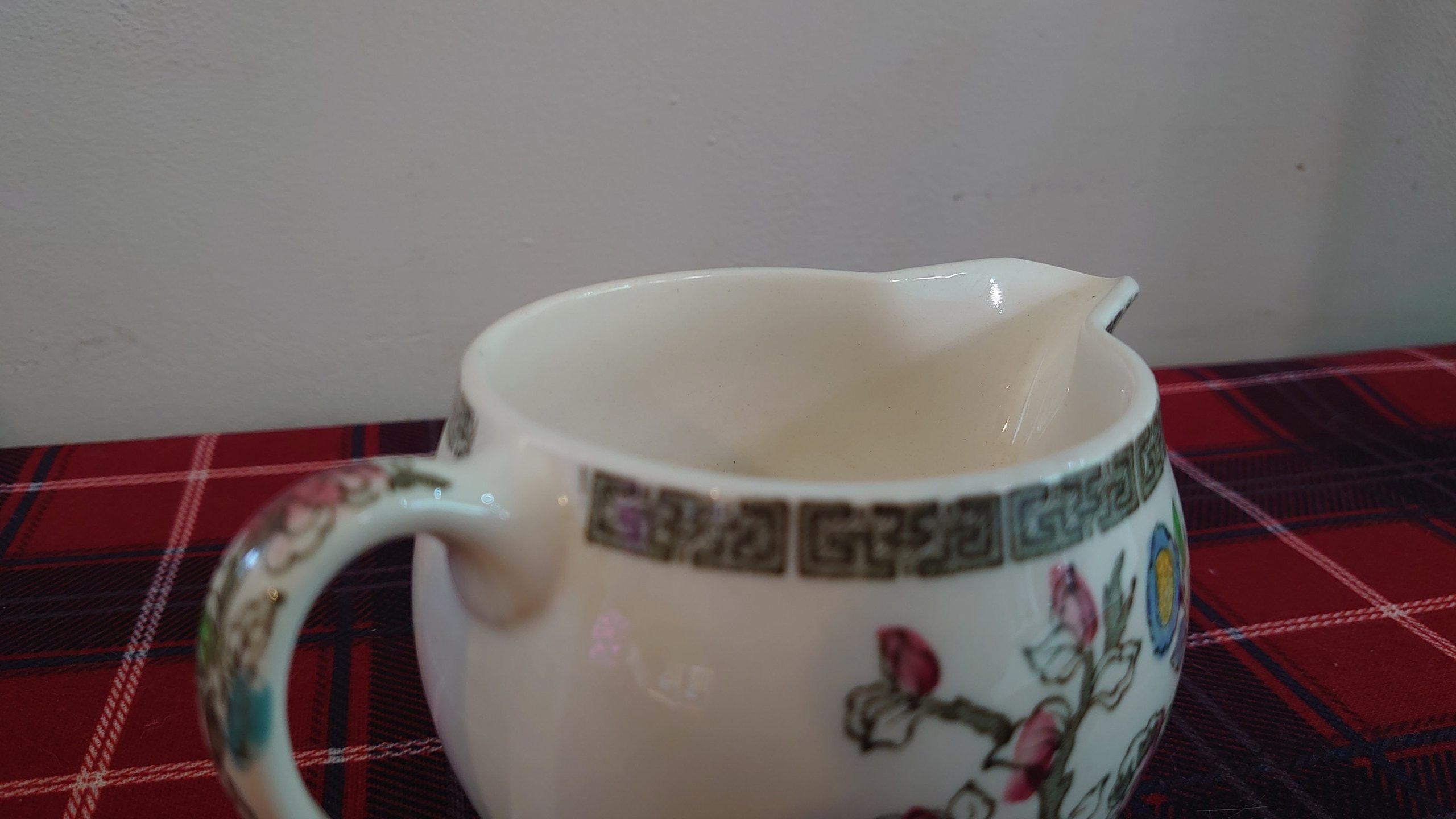 Vintage Johnson Brothers Indian Tree Milk Jug - Very Good Condition - Ironstone - Image 5