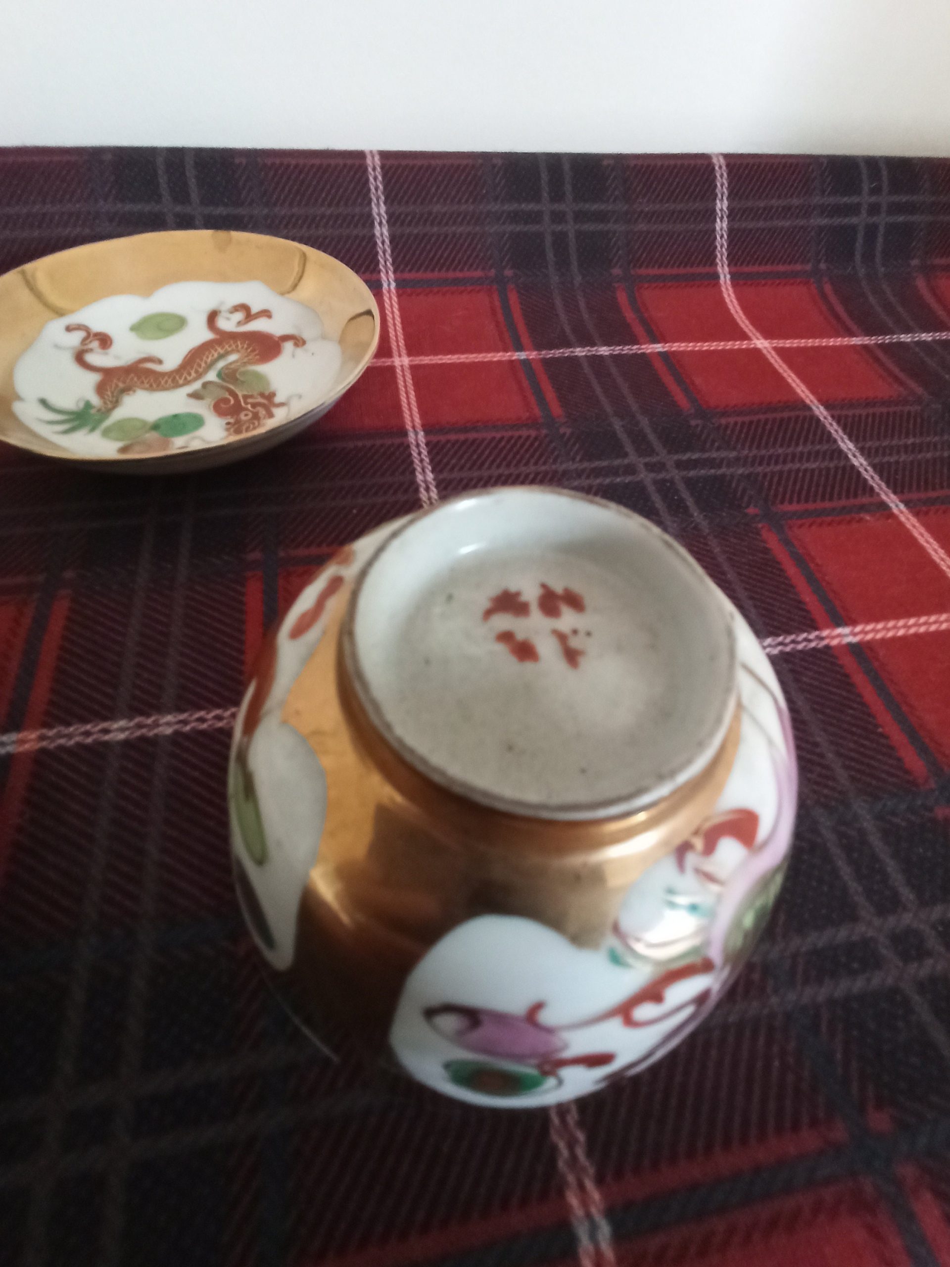 Collection of Japanese Wares. Rice Bowls, Finger Bowls, Rice Spoons. 11 Pieces. - Image 8
