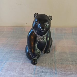 Canadian Boma, Black Bear Ornament. Very Good Condition.