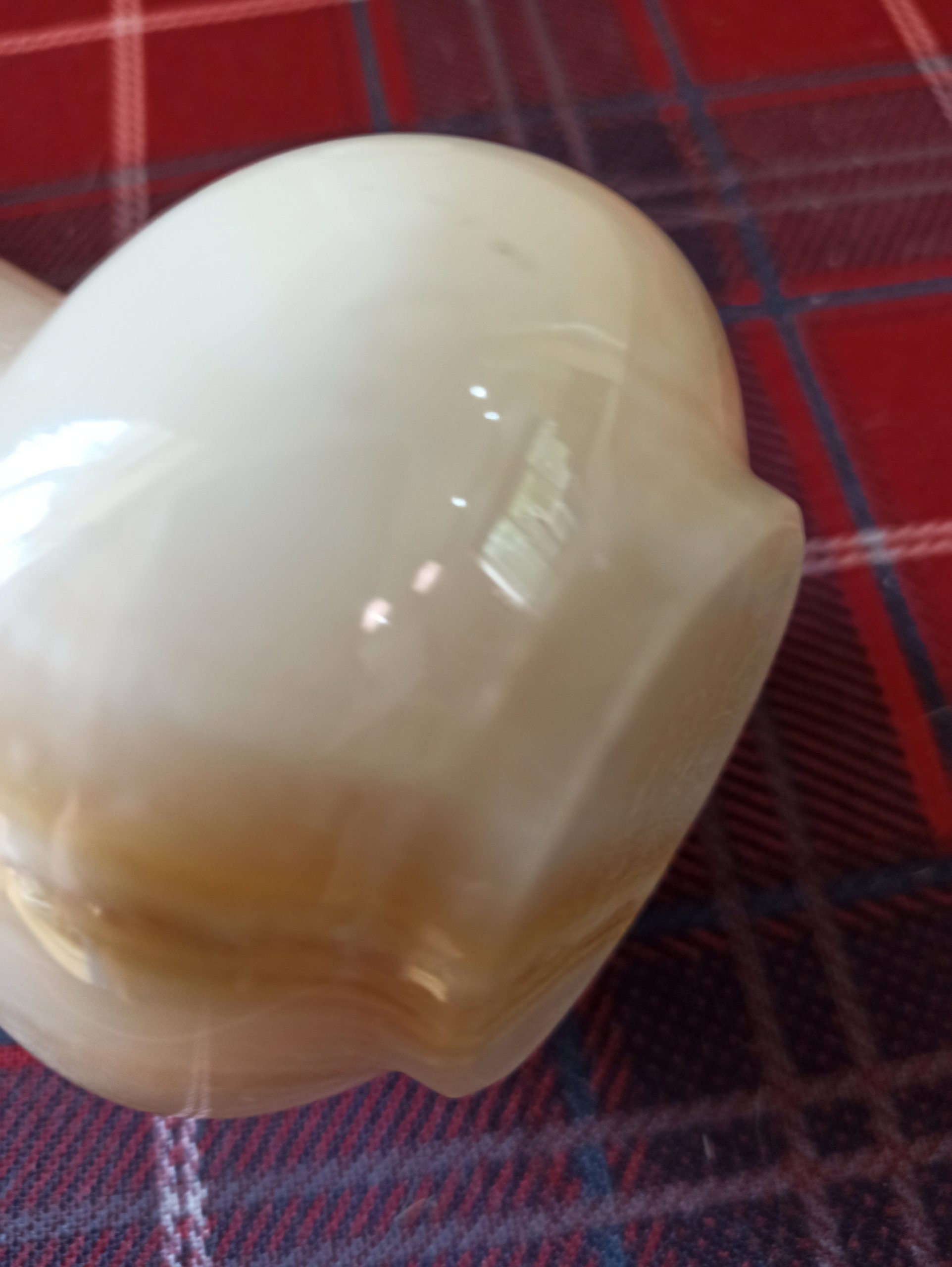 Vintage Small Marble Posy Vase and Miniature Marble Pot. - Image 3