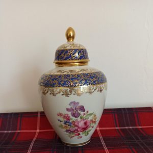 Ginger Jar, Bavarian. Jaeger And Co. Excellent Condition.