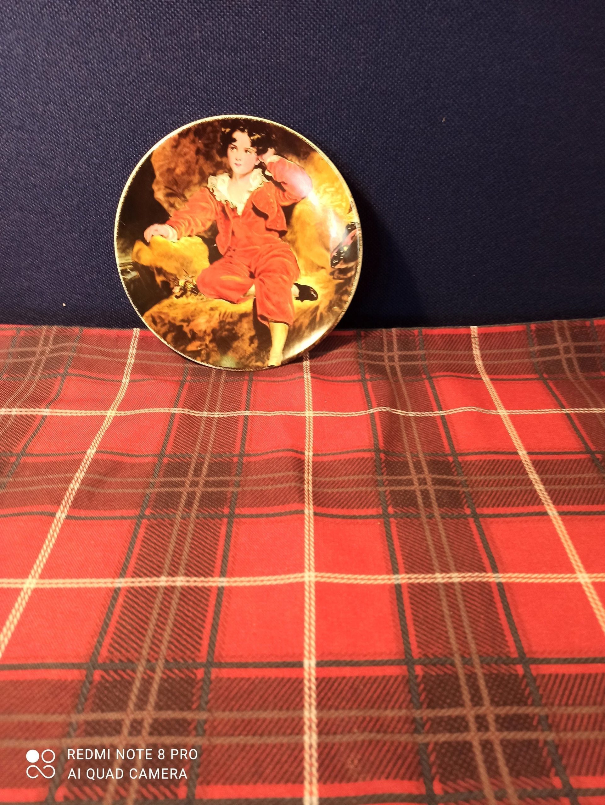 Sir Thomas Lawrence Decorative Plate, "The Red Boy" - Image 4