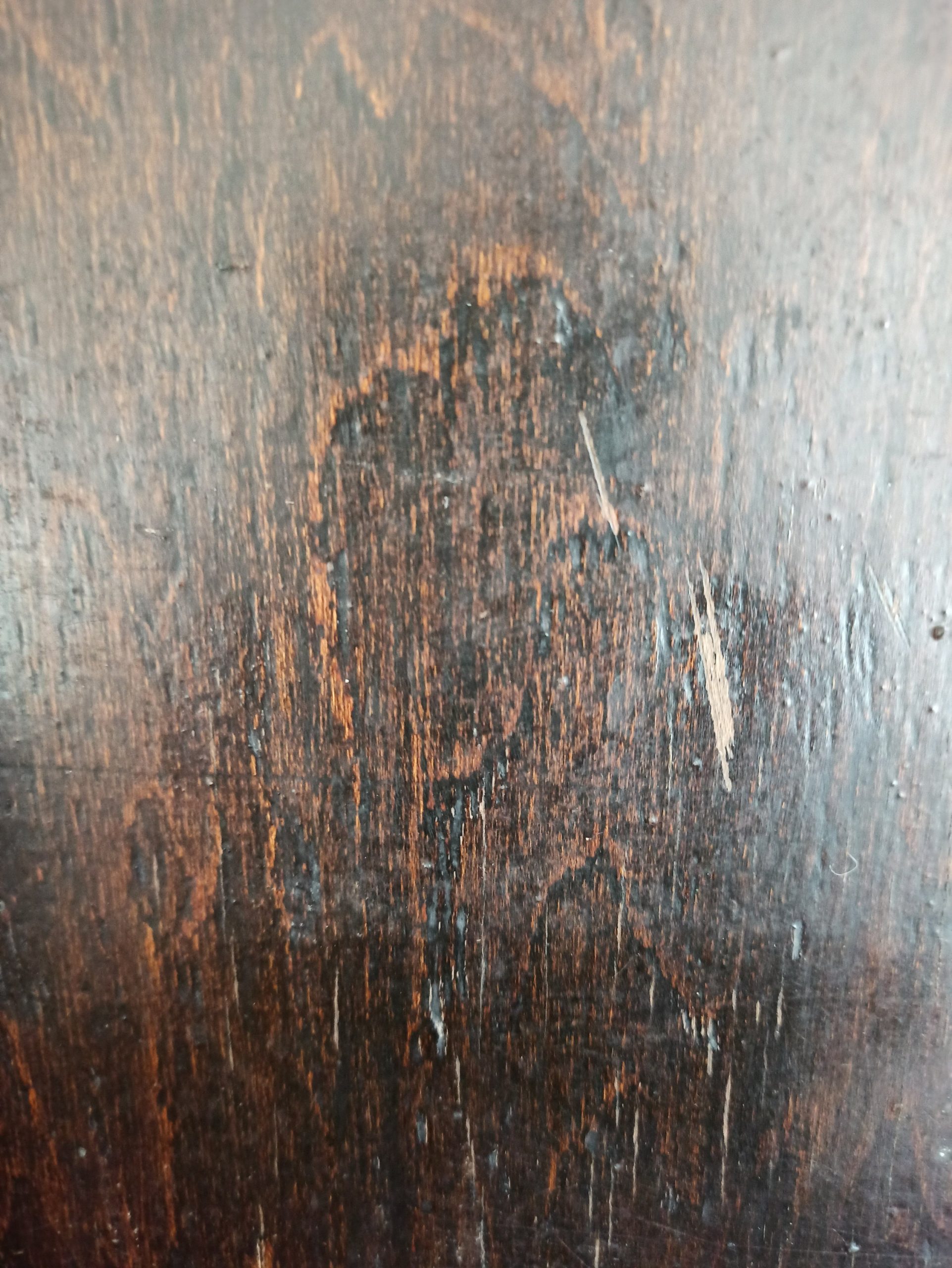 Antique Wooden Tea Tray. 19th Century. Good Condition. - Image 3