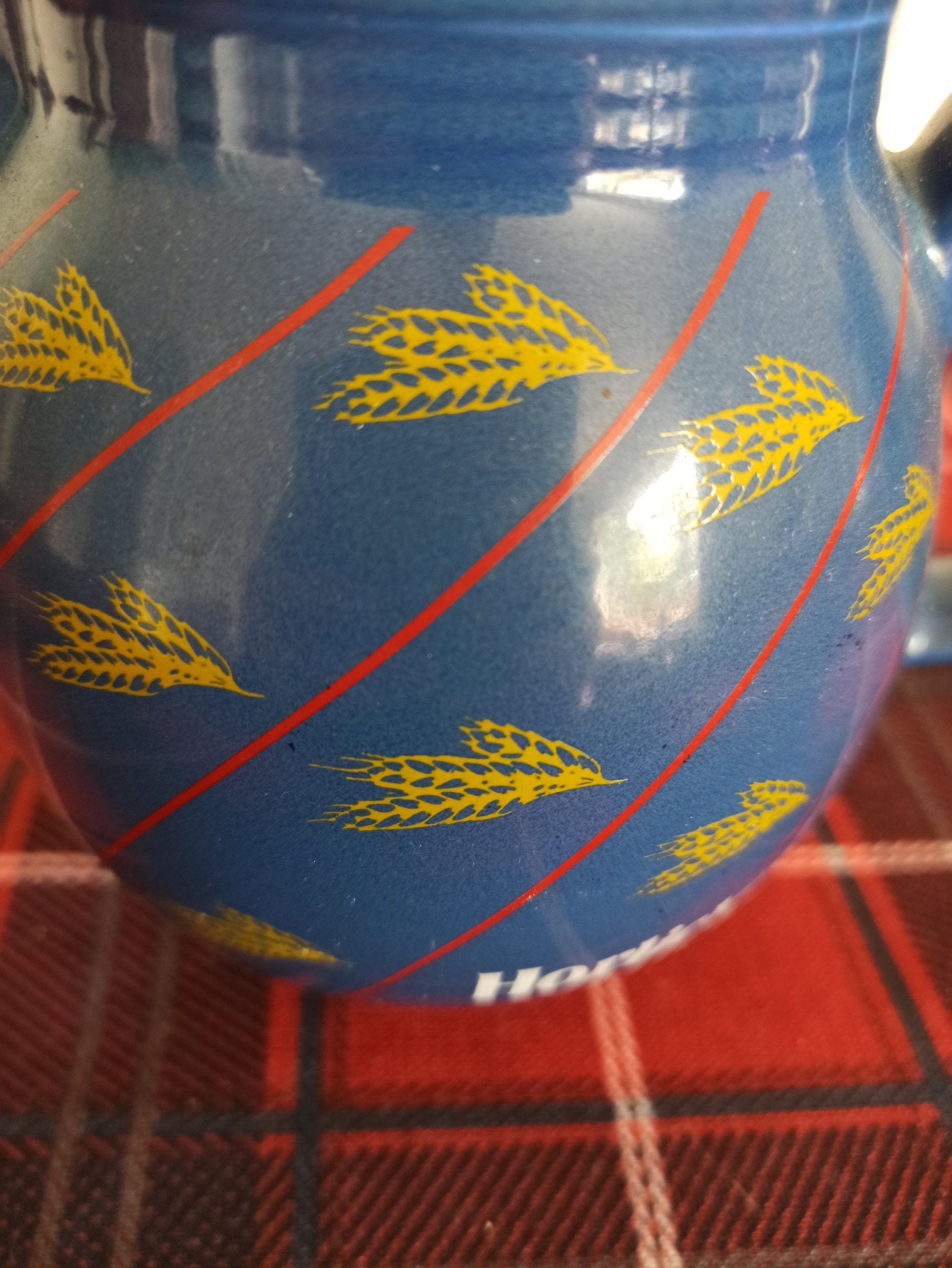 Retro Blue Horlicks Milk Jug Made By Churchill, England. Very Good Condition. 1970s. - Image 7