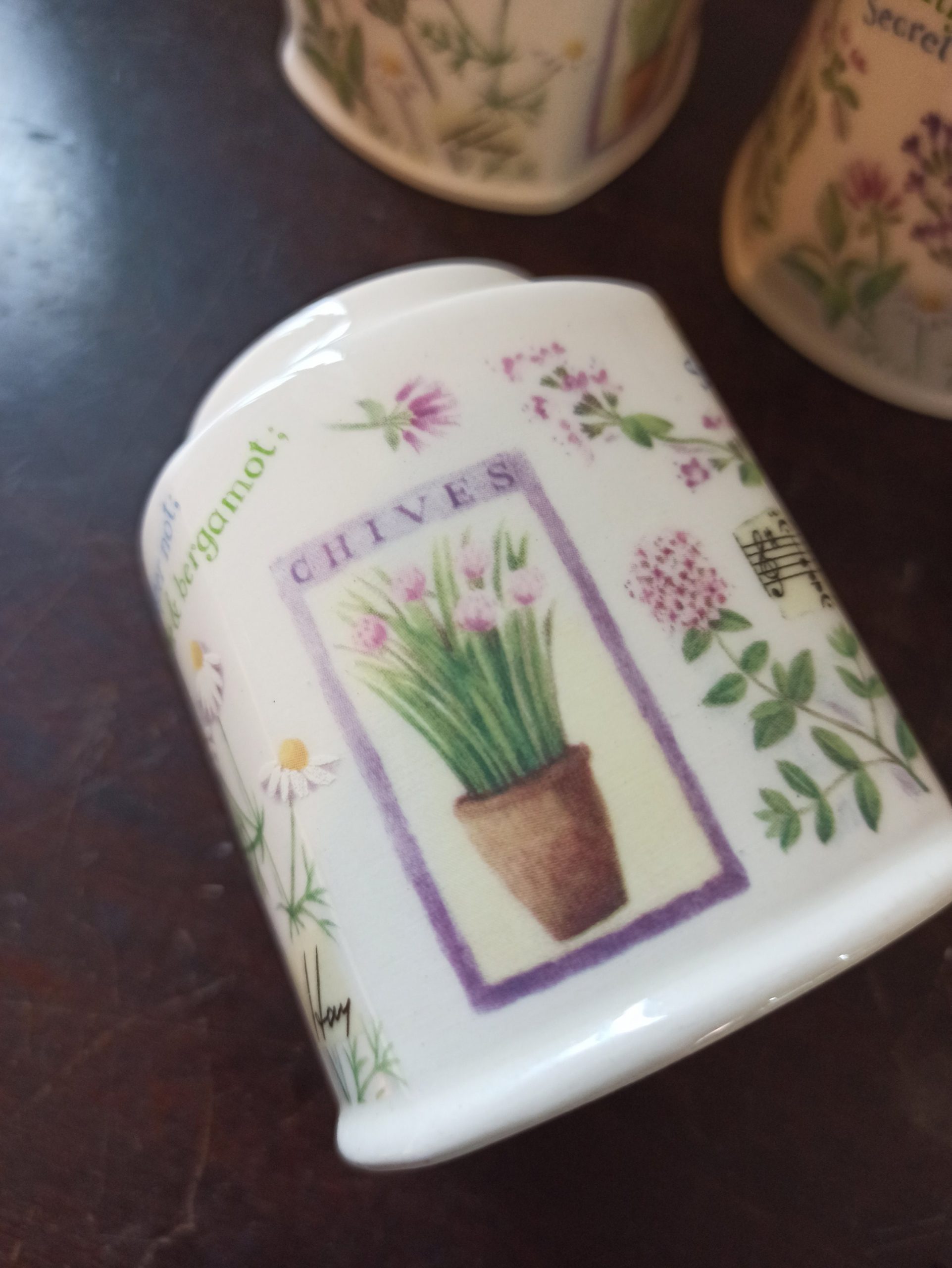 Vintage Boots Herbs And Spices Storage Jars By Judith Glover. - Image 9