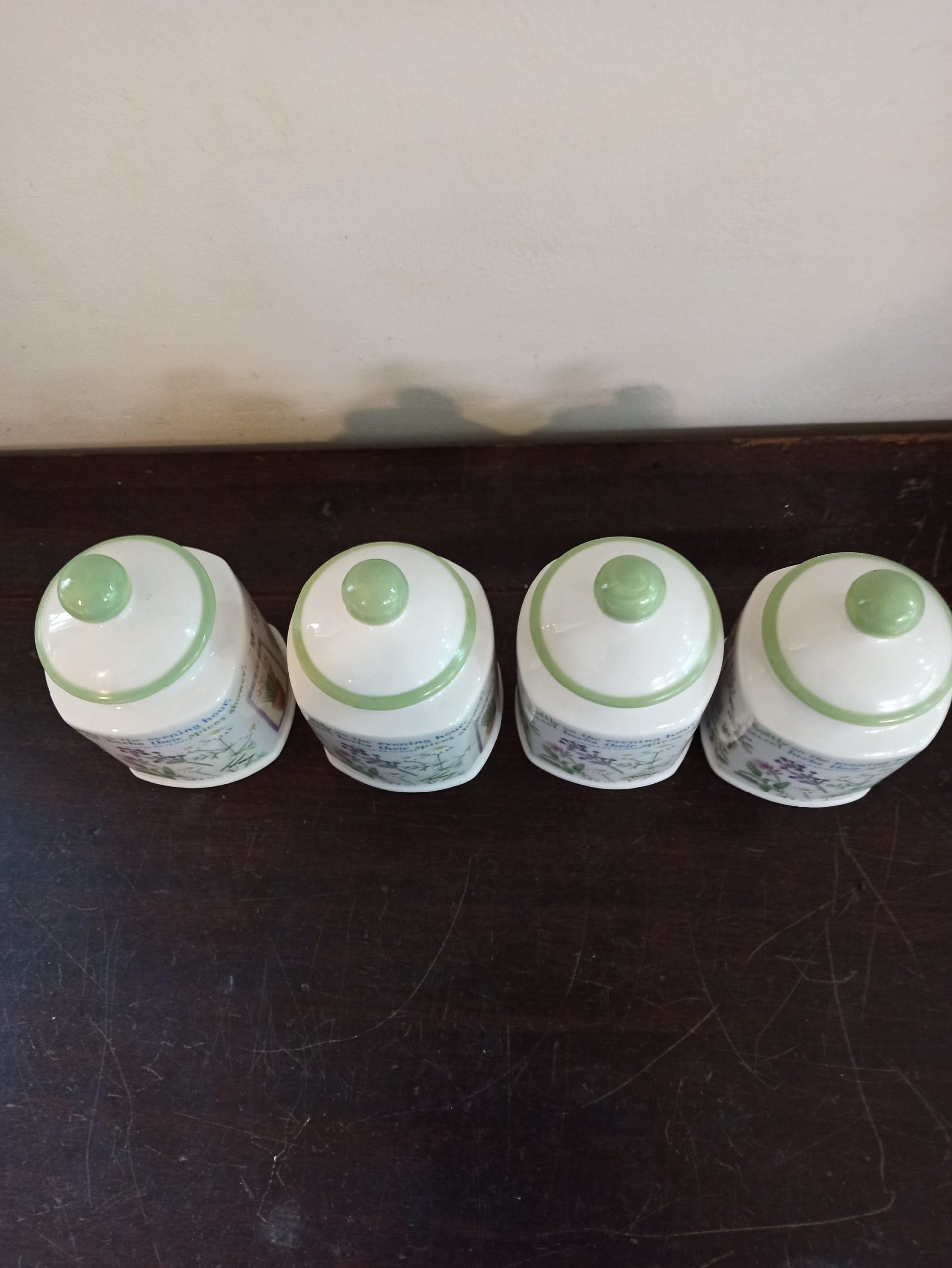 Vintage Boots Herbs And Spices Storage Jars By Judith Glover. - Image 5