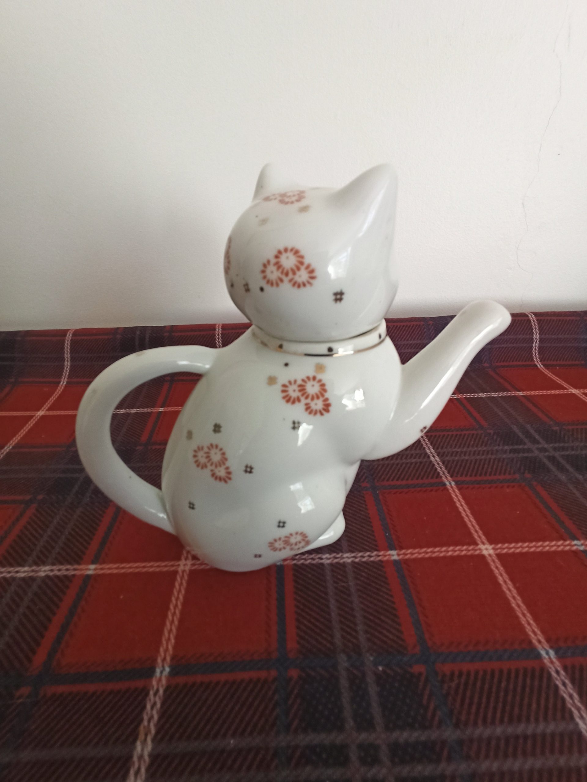Vintage Chinese Lucky Cat Novelty Teapot. Very Good Condition. - Image 4