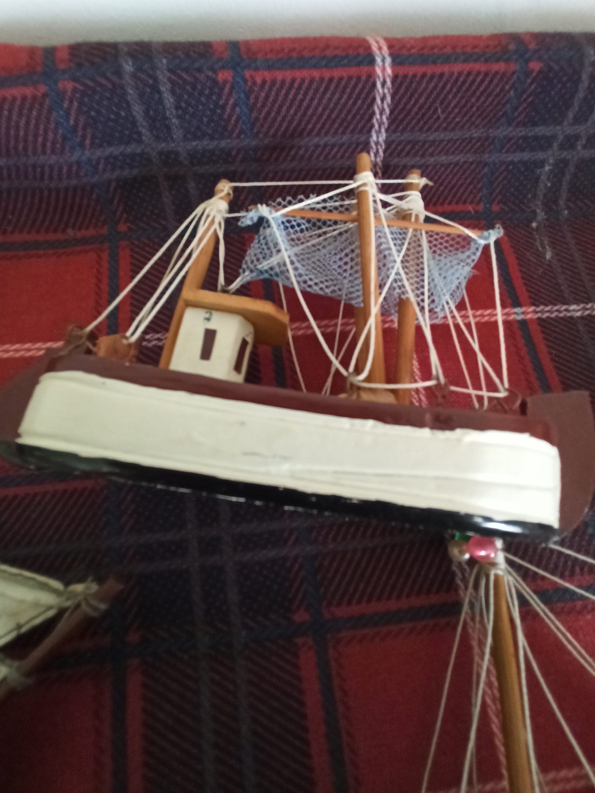 Set of 4 Model Sailing Ships. Good Condition. - Image 6