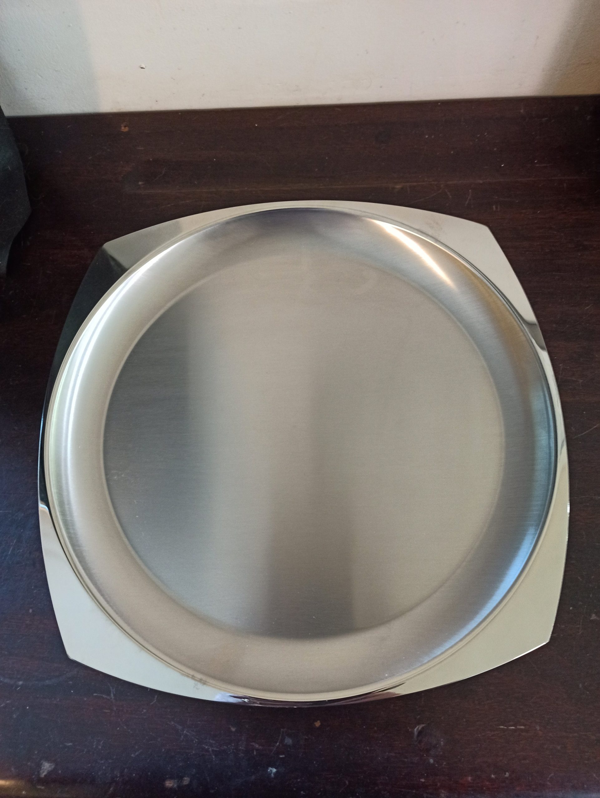Tudor Knight Stainless Steel Tray. Excellent Condition. In Original Box. 1960s - 1970s. - Image 3