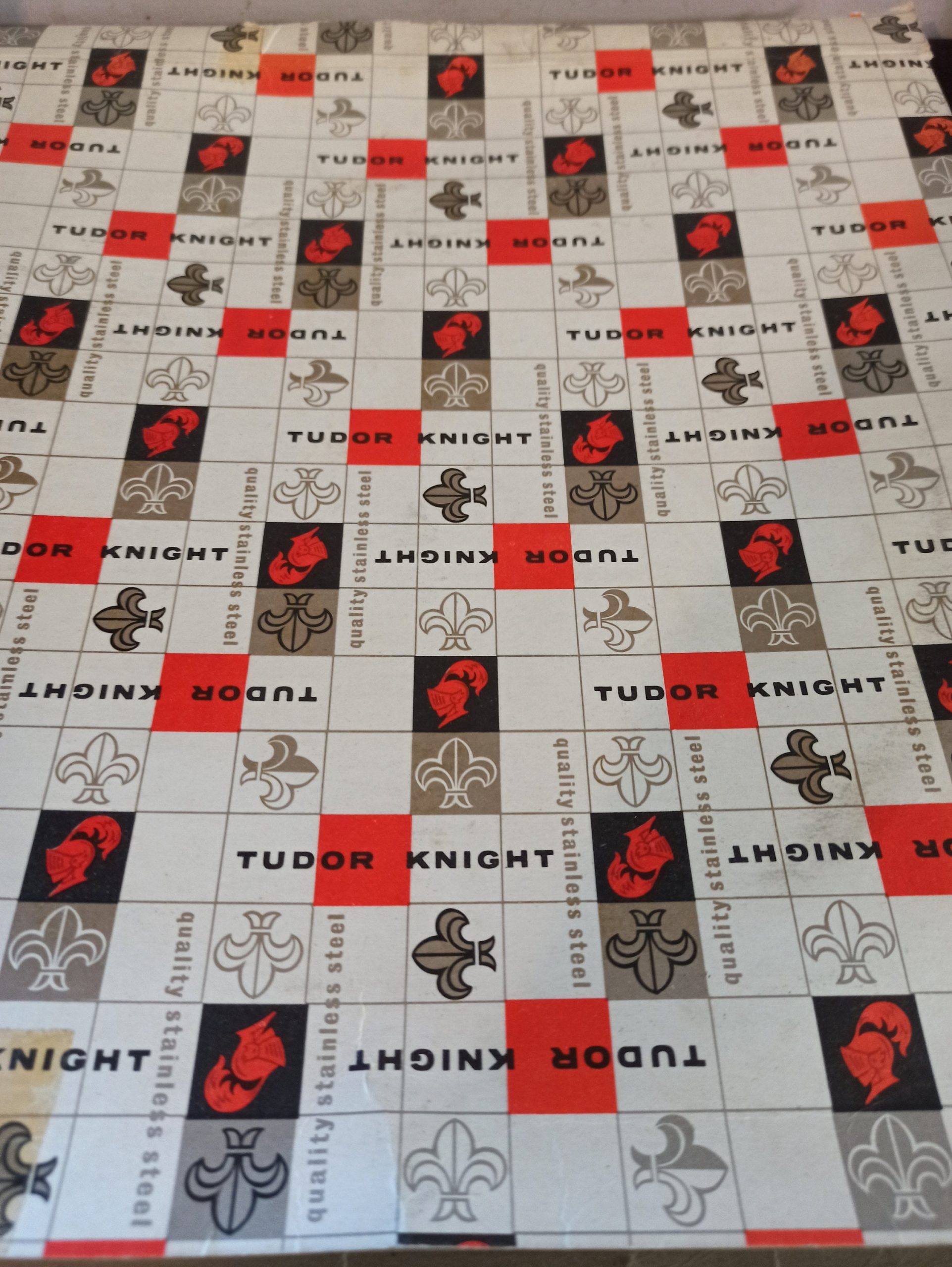 Tudor Knight Stainless Steel Tray. Excellent Condition. In Original Box. 1960s - 1970s. - Image 9