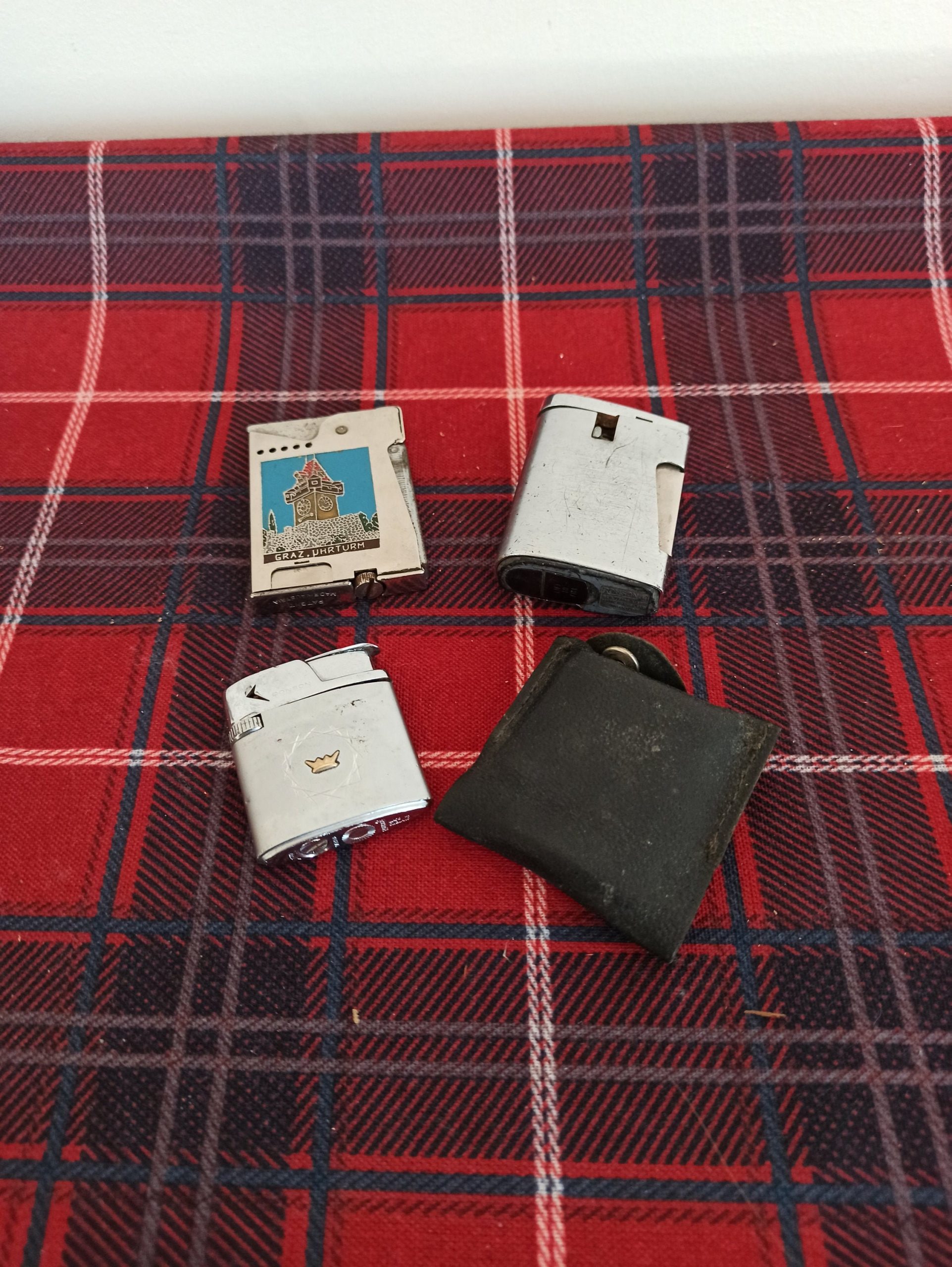 Assortment of Three Pocket Lighters Including Ronsons.