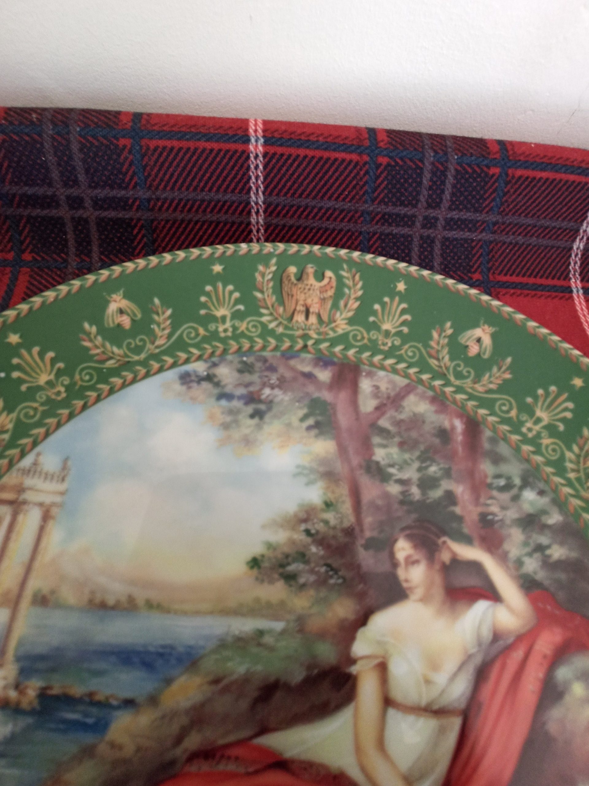 Josephine Boneparte, Limoges Portrait Collectors Plate. Very Good Condition. - Image 7