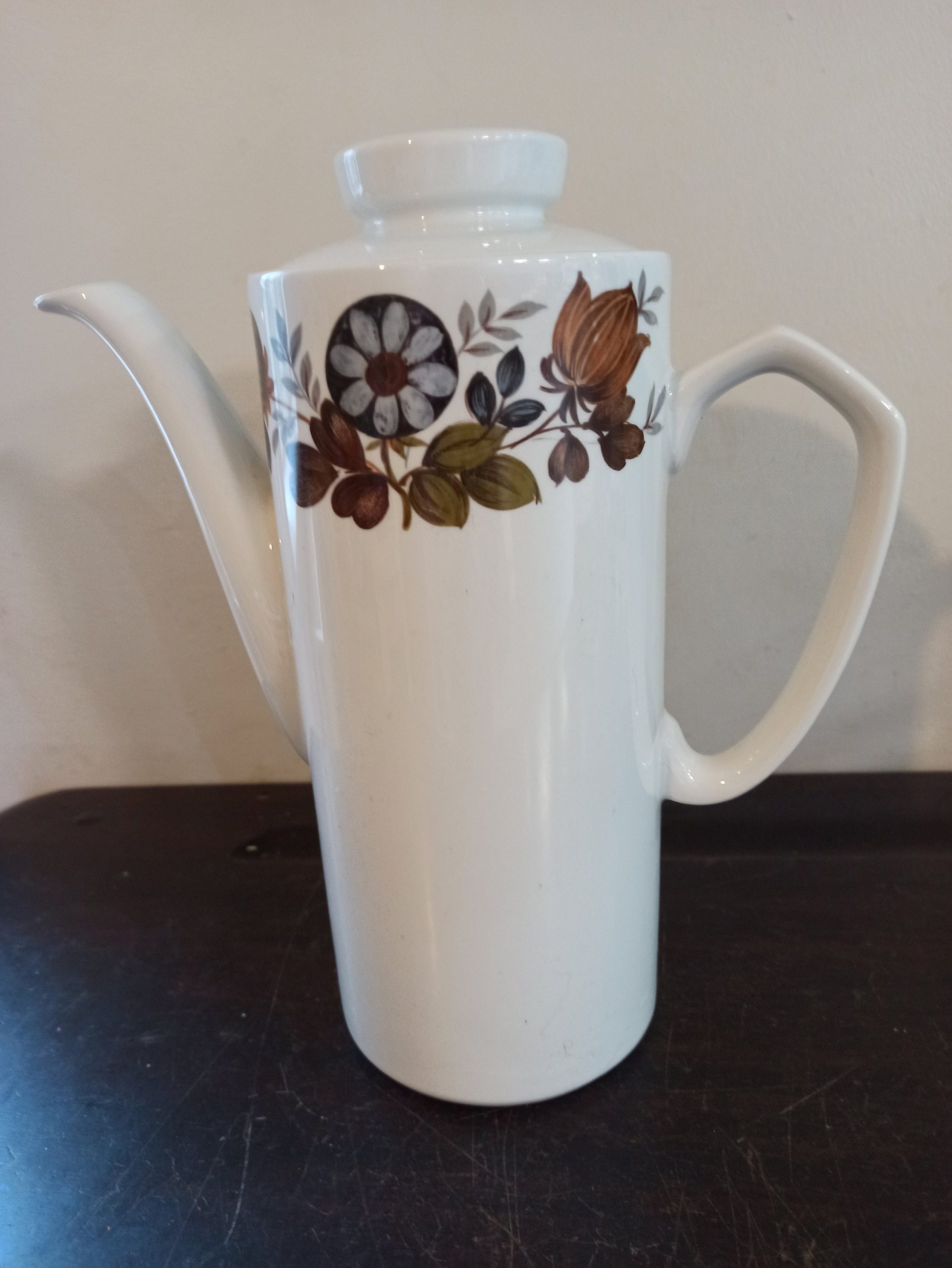 Alfred Meakin Retro Coffee Pot. From Glo White Collection. Excellent Condition. - Image 2