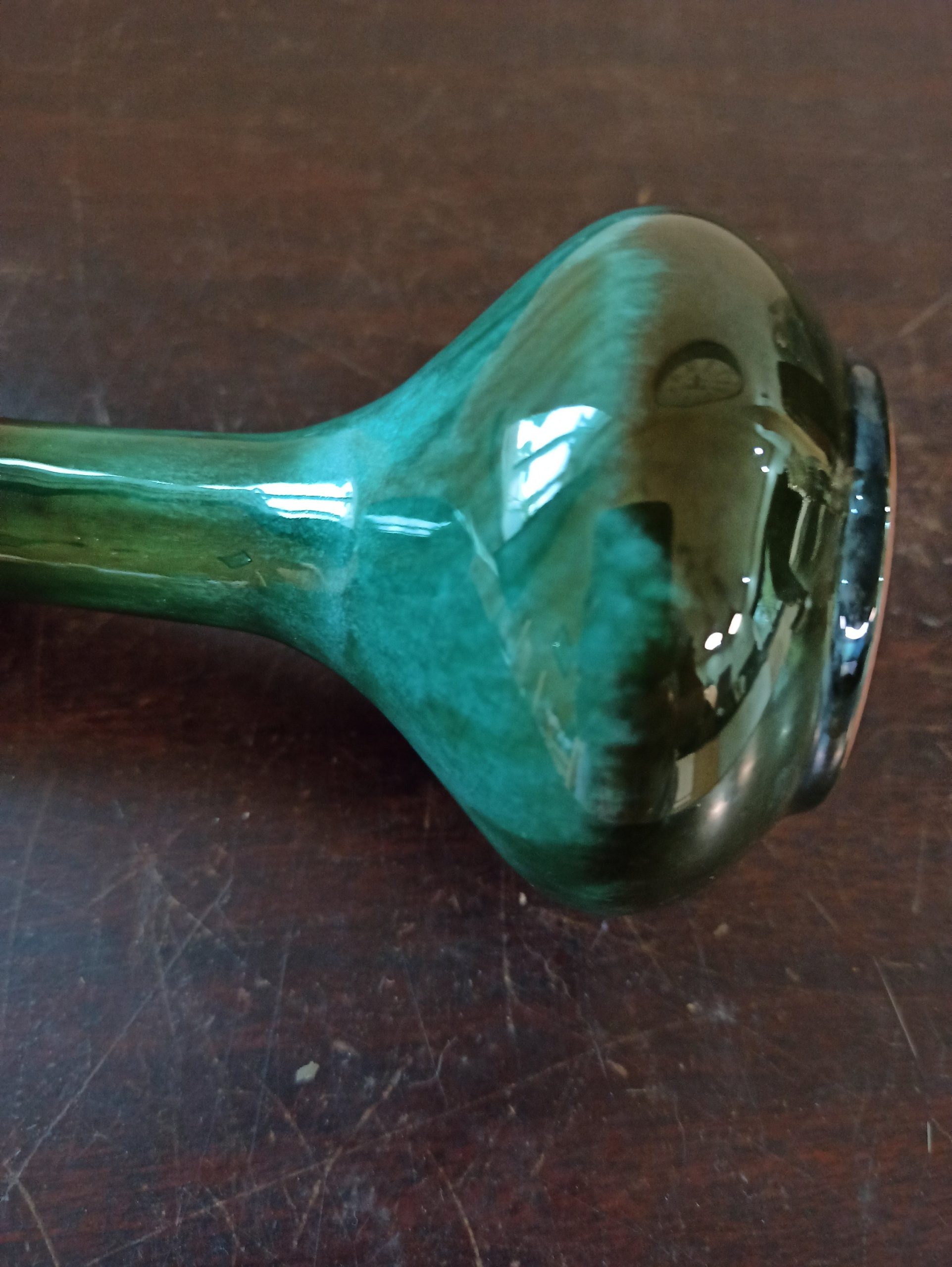 Blue Mountain Pottery Ornamental Posy / Trumpet Vase. Excellent Condition. - Image 5