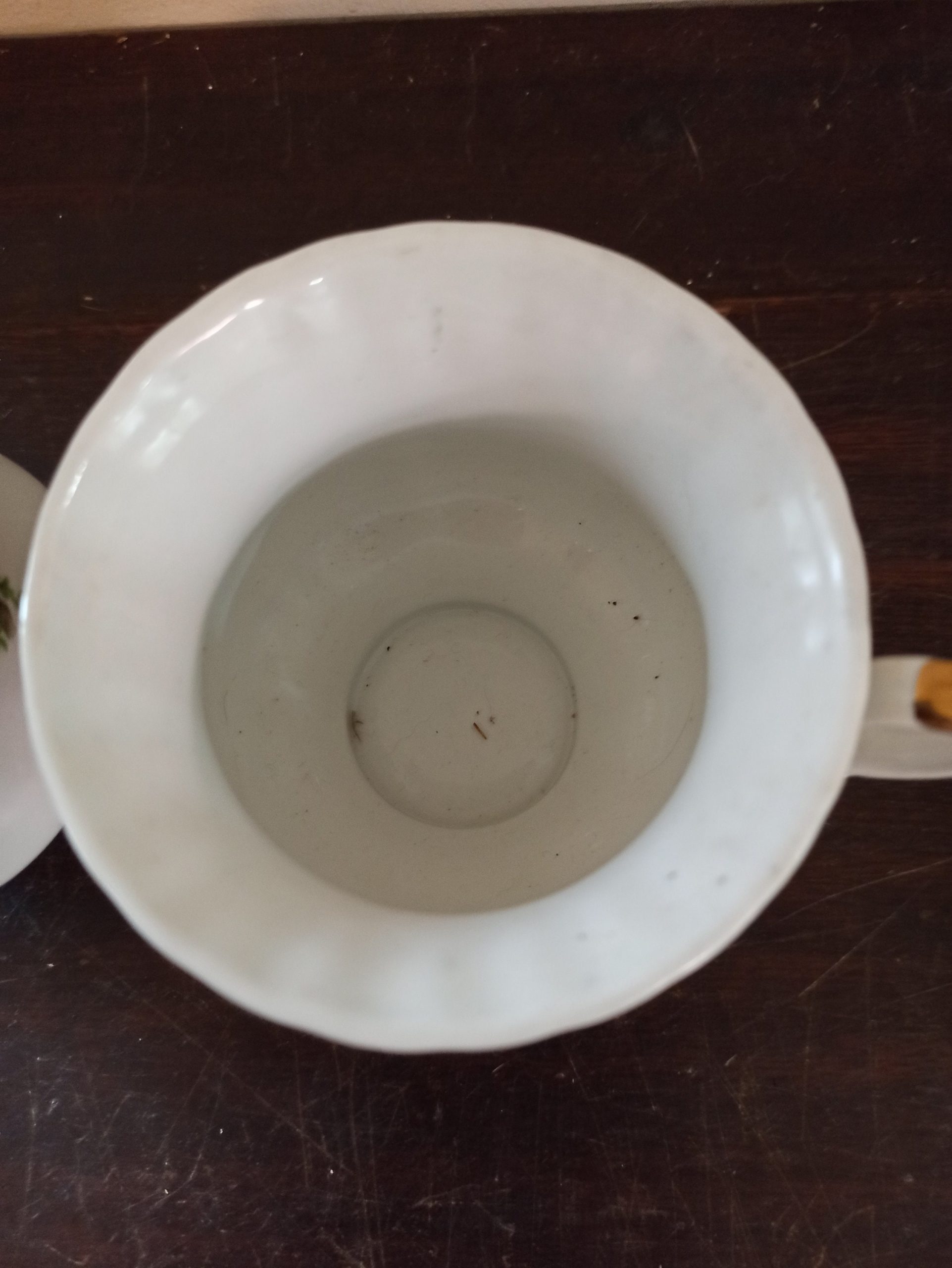 Pair of Floral Teacups. No Saucers. - Image 4