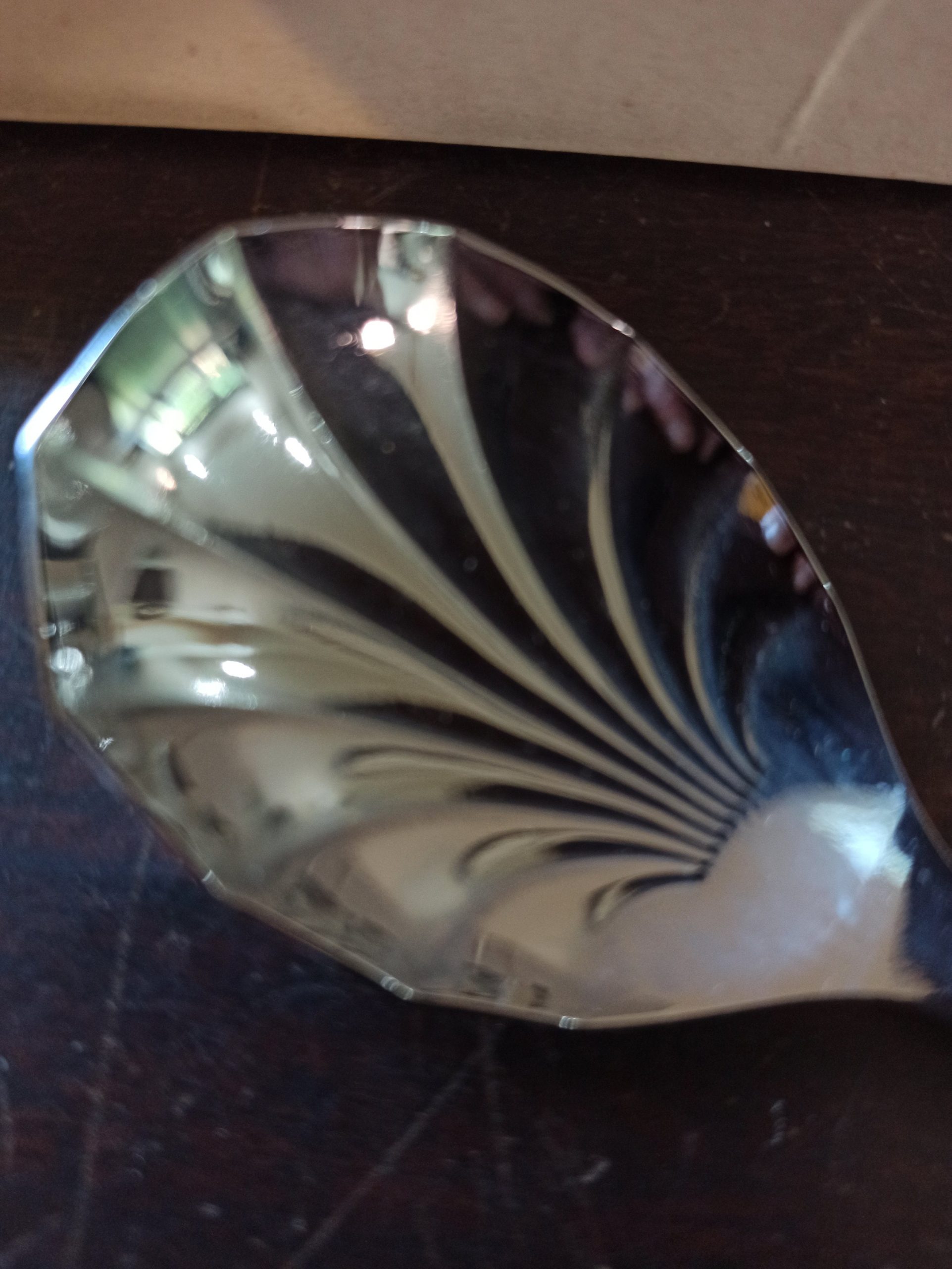 1950s Set of 6 Dessert Spoon And 1 Serving Spoon. Unused. Very Good condition. - Image 5