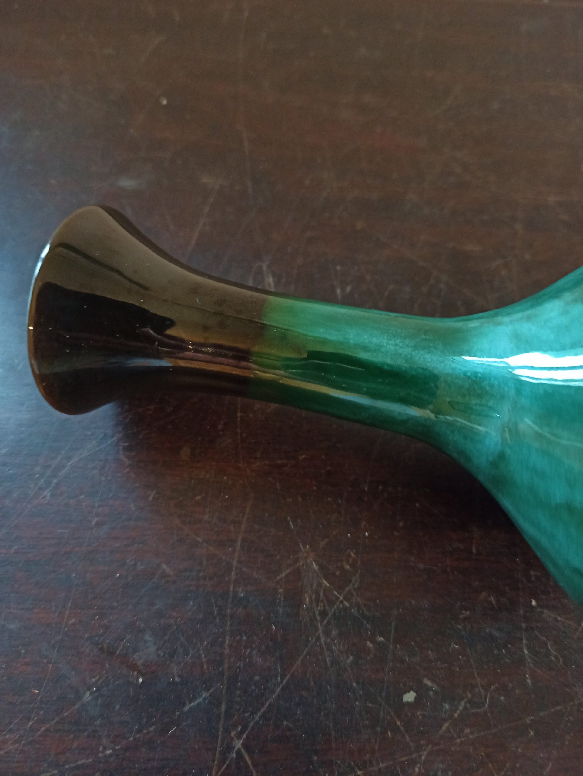 Blue Mountain Pottery Ornamental Posy / Trumpet Vase. Excellent Condition. - Image 6