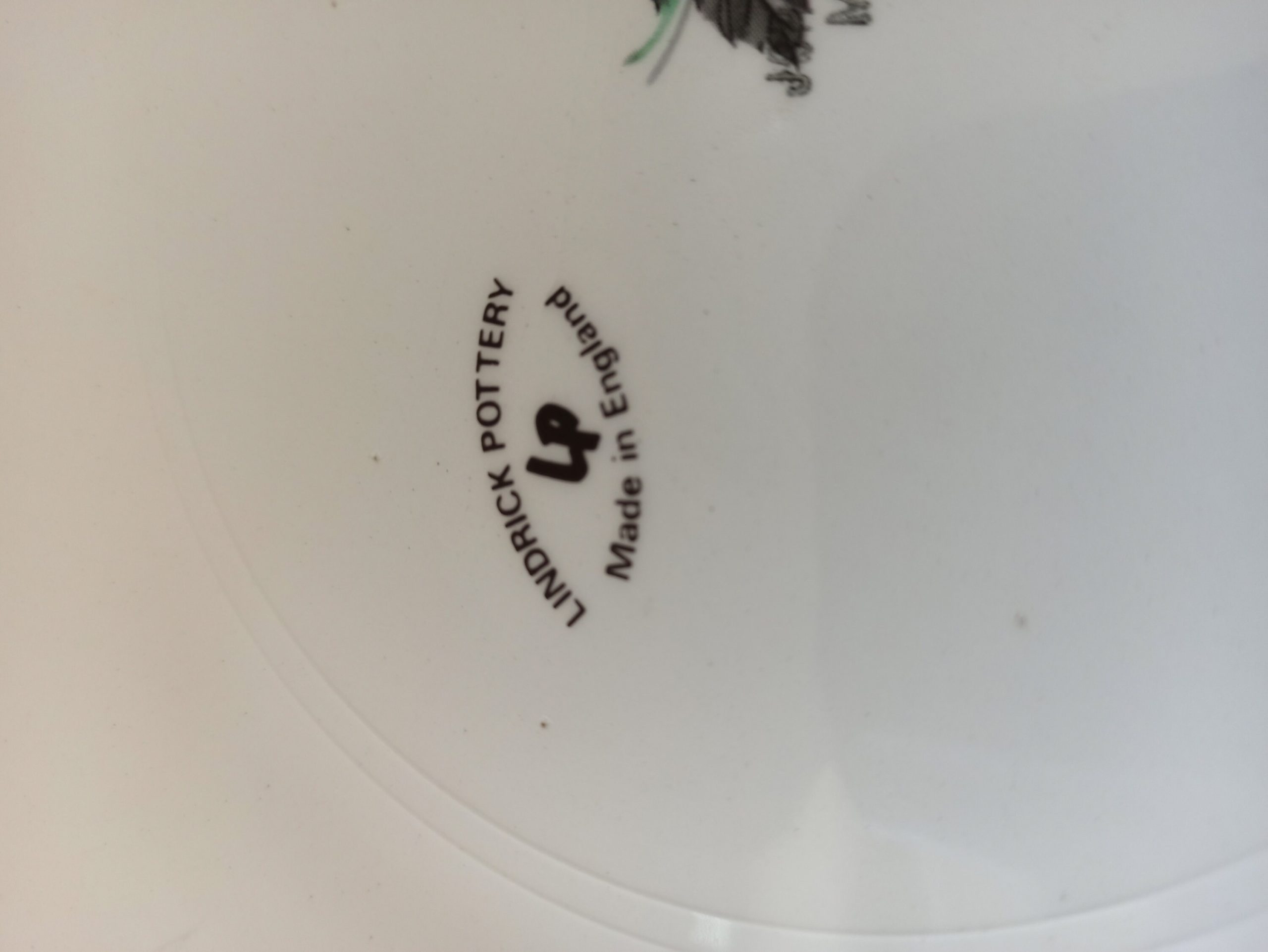 Vintage Johnson Brothers, Lindrick Pottery, 'The Beggar Boys' Cabinet Plate. - Image 5