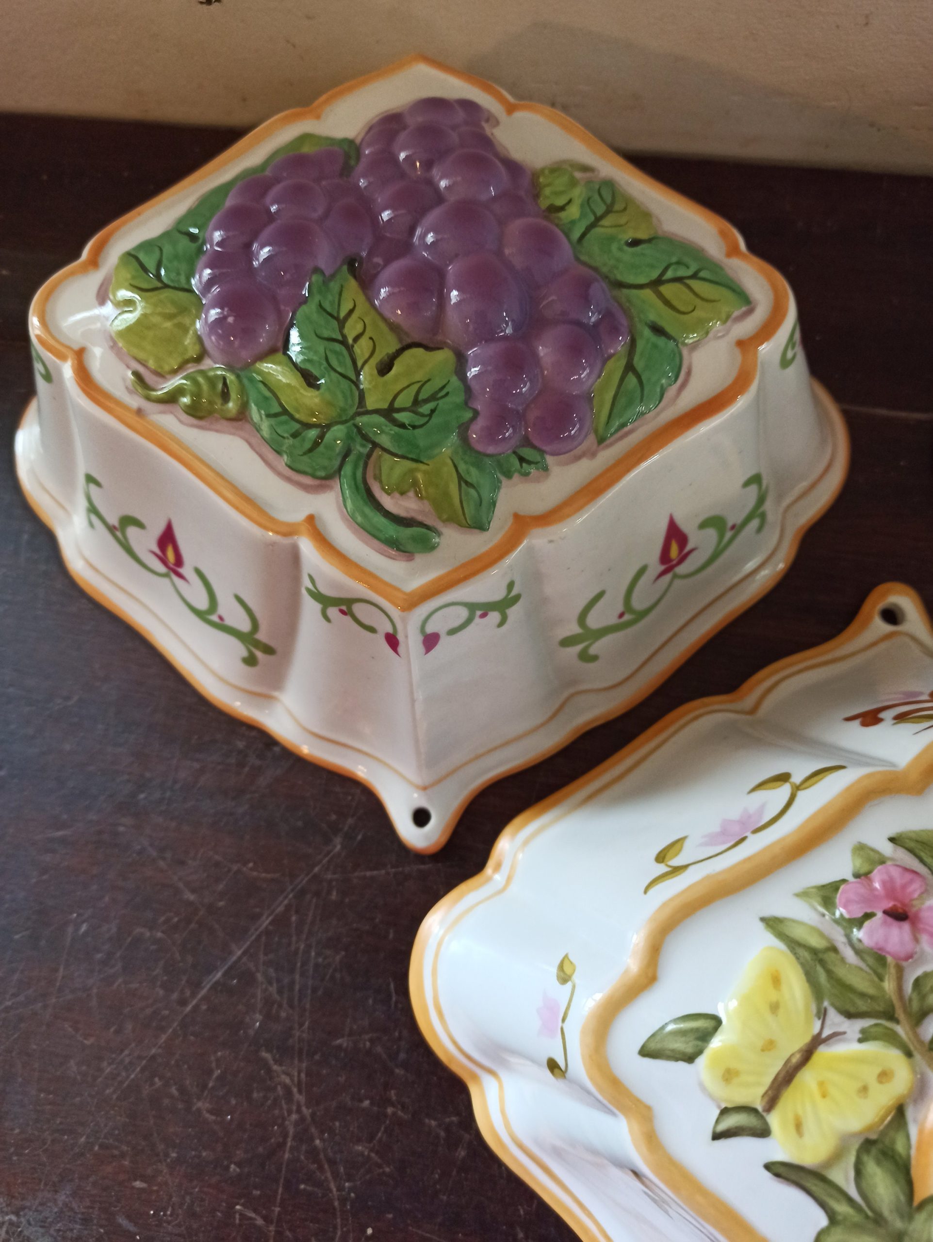 Set of 3 Vintage Jelly Moulds. The Franklin Mint. Le Cordon Bleu. Excellent Condition. - Image 5