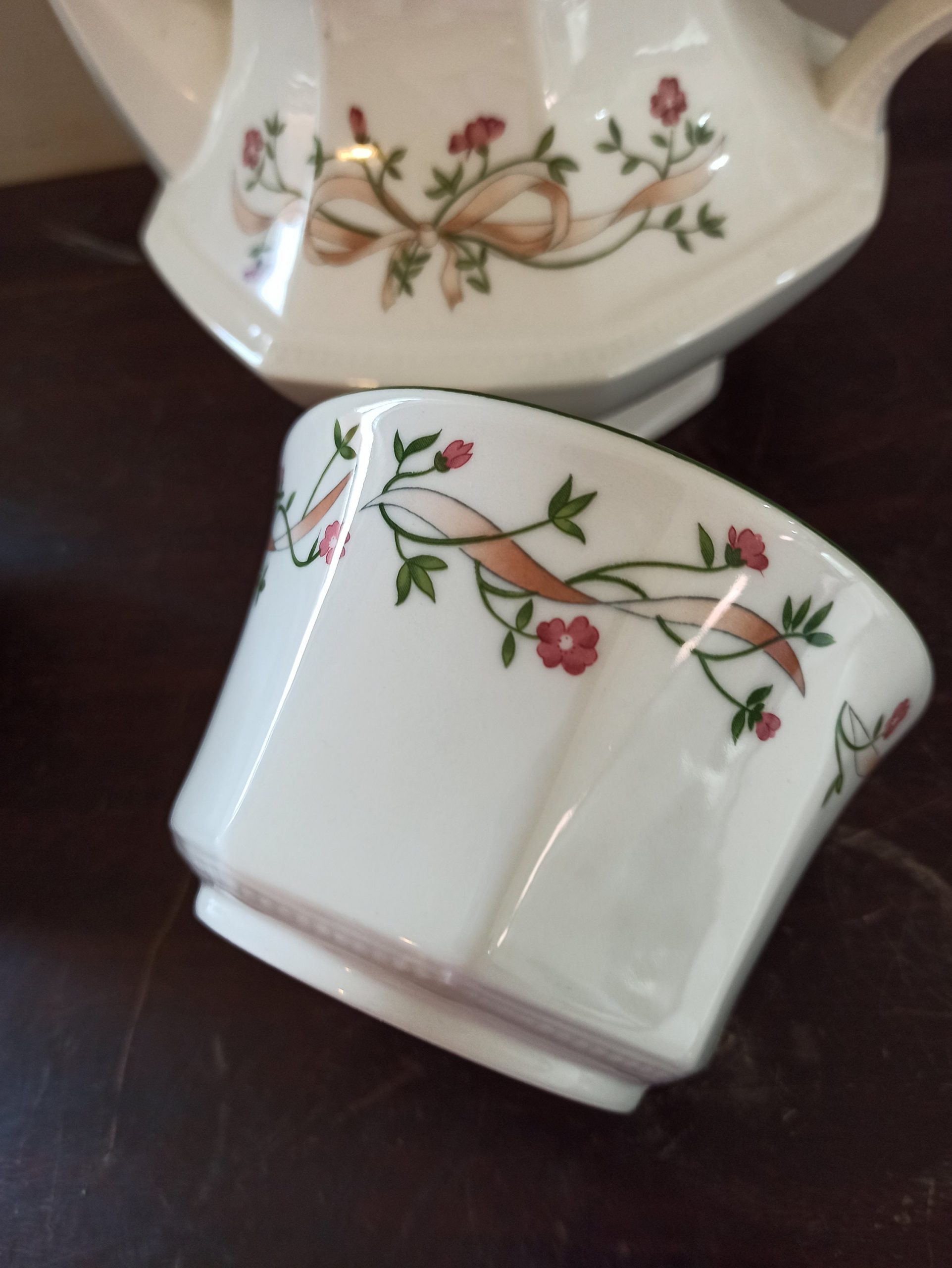 Vintage Teapot Set. Teapot, Milk Jug And Sugar Bowl. Very Good To Excellent Condition. - Image 8