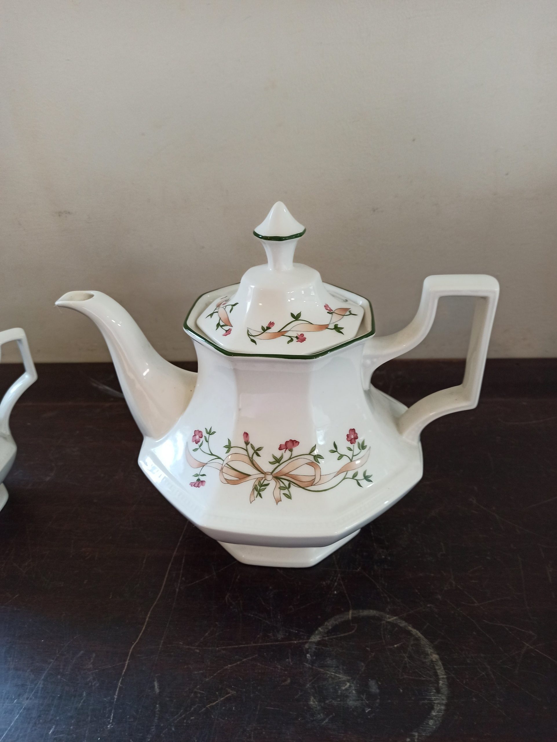Vintage Teapot Set. Teapot, Milk Jug And Sugar Bowl. Very Good To Excellent Condition. - Image 2