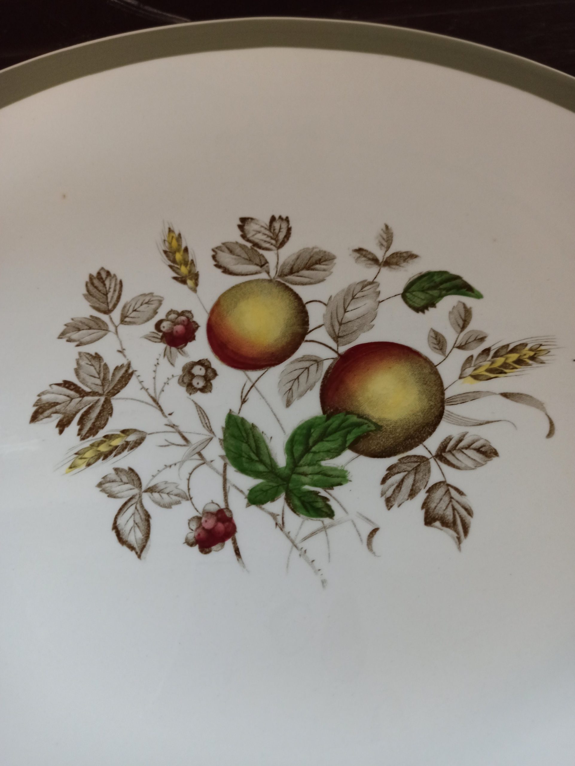 Vintage Alfred Meakin Oval Serving Plate. 'Hereford' Range. Hand Engraved Pattern. Very Good Condition. - Image 4