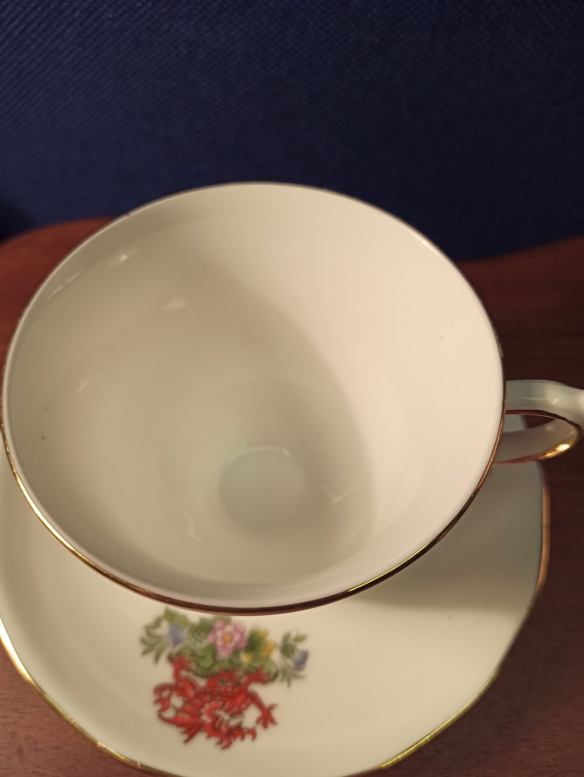 Charles and Diana Wedding Celebration Trio. Cup, Saucer and Plate. Queen Anne Ware. Bone China. 1981. Very Good Condition. - Image 3