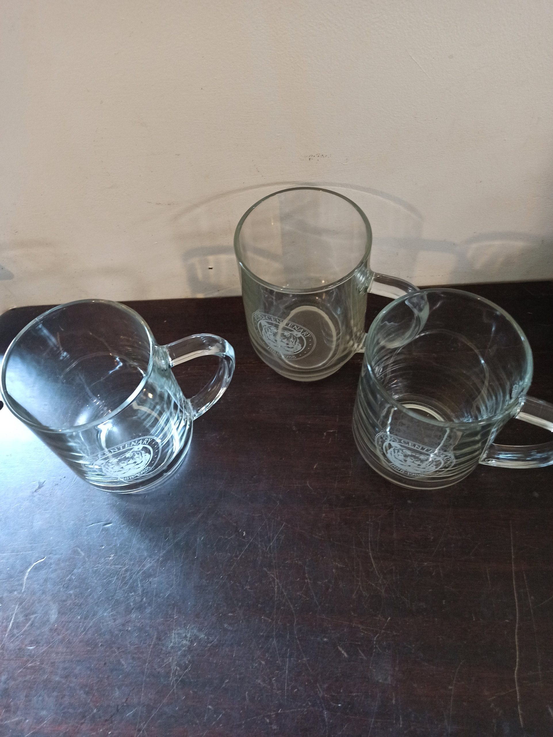A Trio of Esso Centenary Tankard Glasses. Excellent Condition. - Image 2
