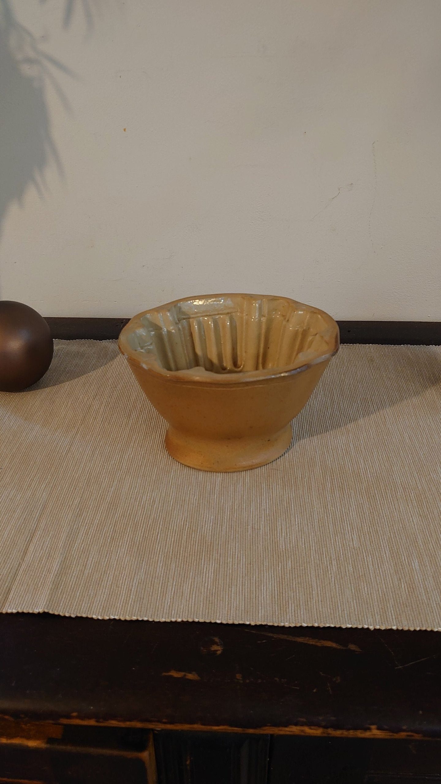 Salt Glazed Stoneware Jelly (Jellow) Mould