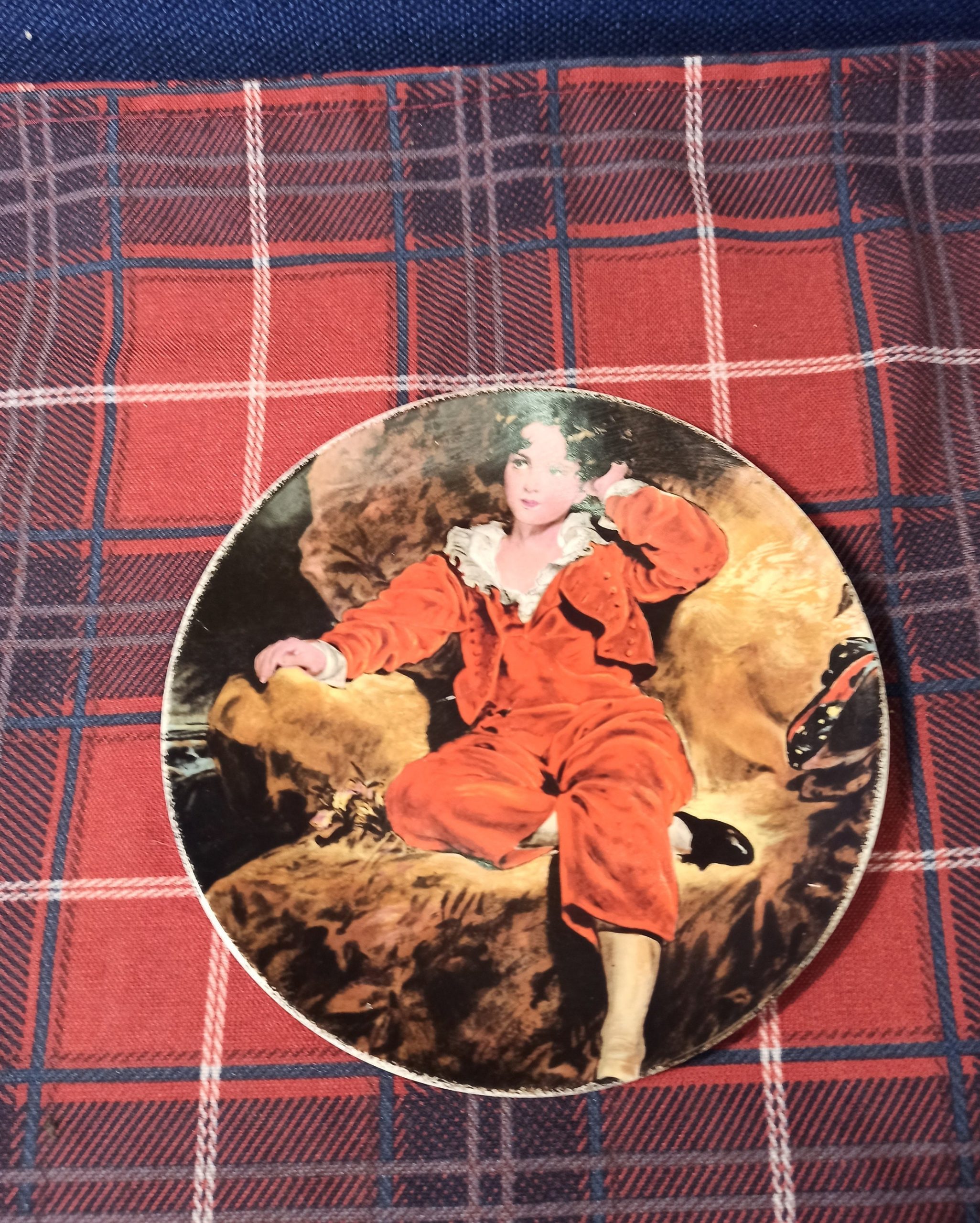 Sir Thomas Lawrence Decorative Plate, "The Red Boy"
